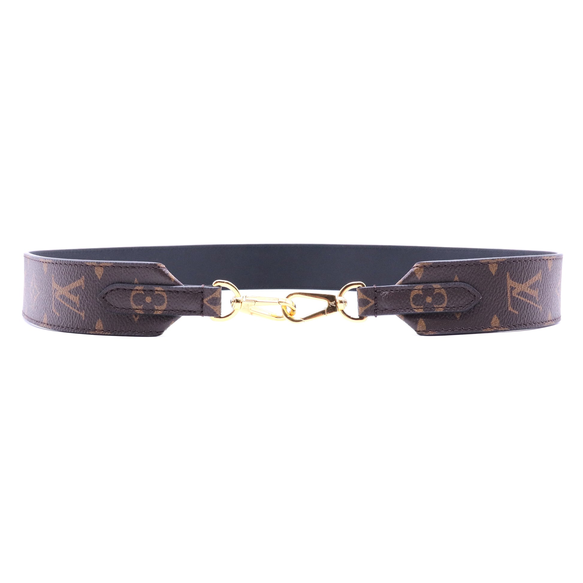 Monogram Bandouliere Shoulder Strap Black W11312
