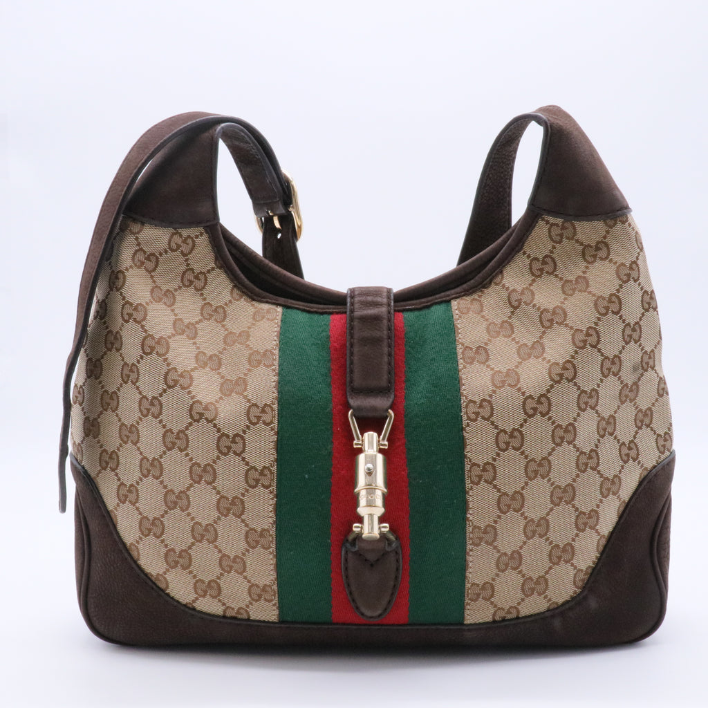 Monogram Web New Jackie Shoulder Bag