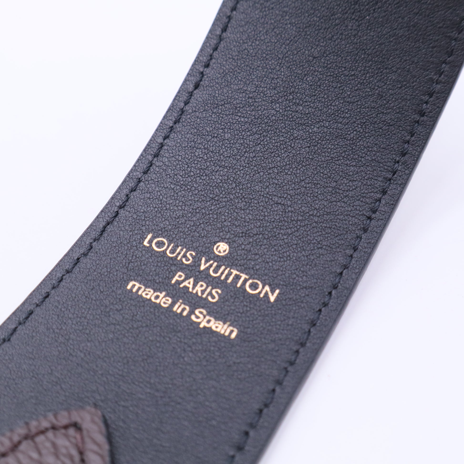 Monogram Bandouliere Shoulder Strap Black W11312