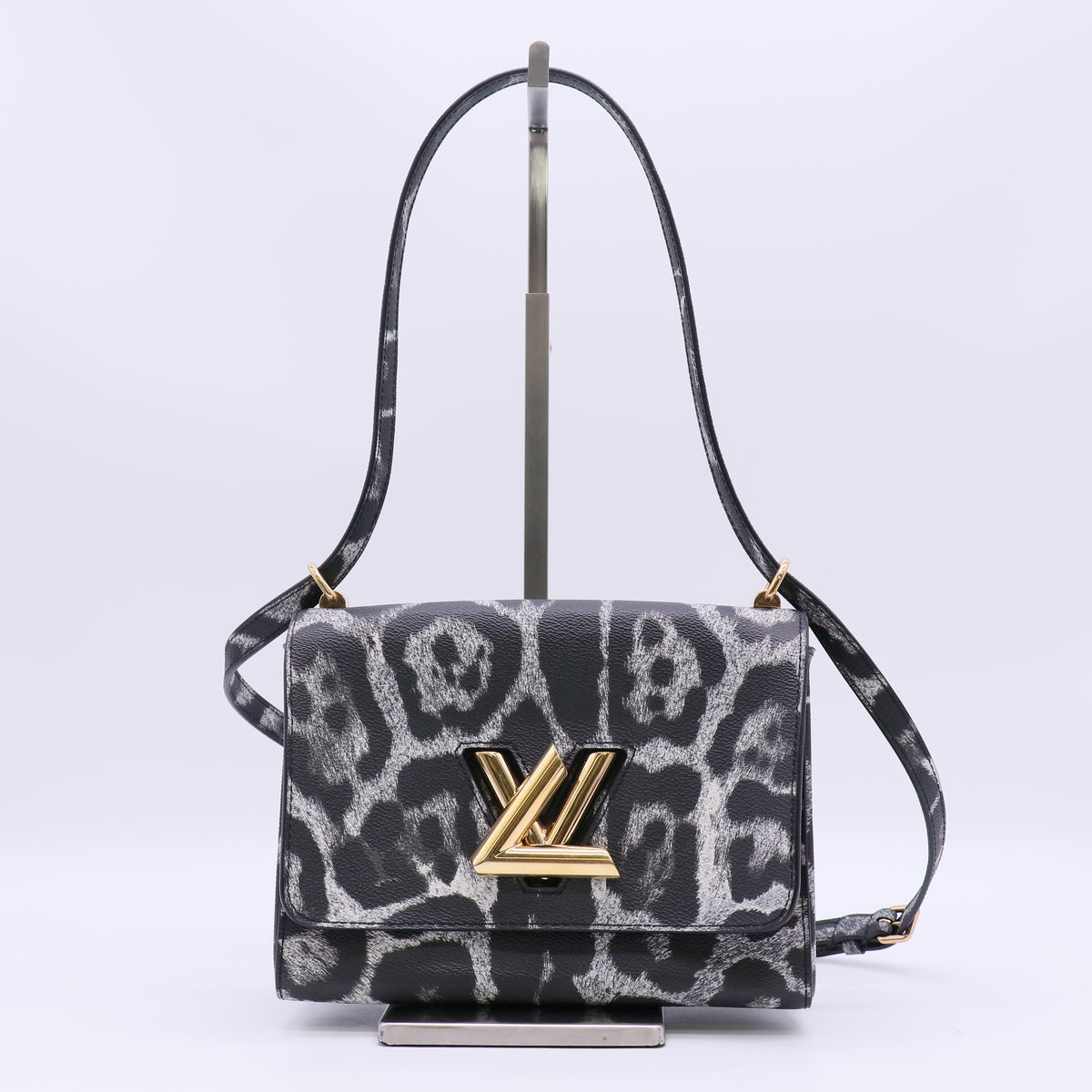 Louis Vuitton Wild Animal Print Twist MM twins B24226