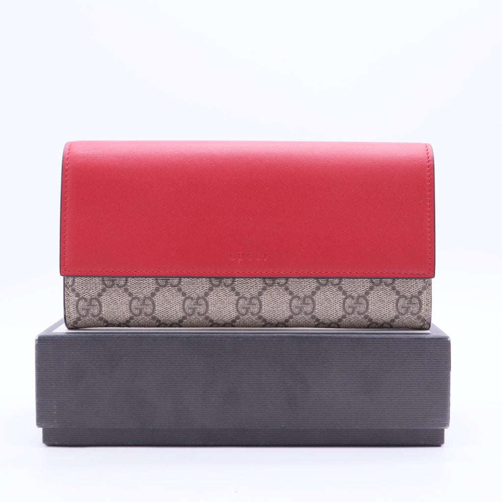 GG Supreme Continental Wallet