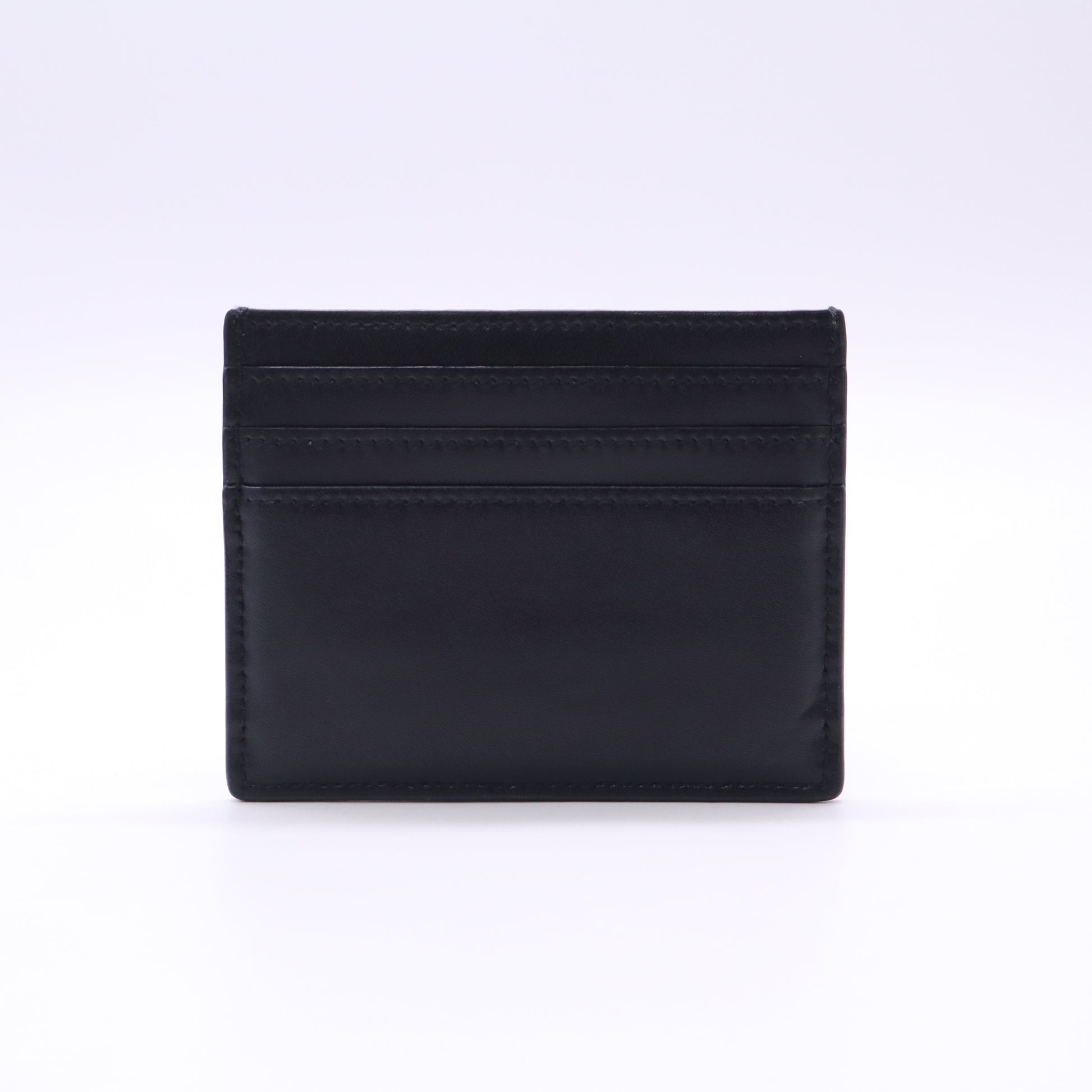 F is Fendi Studded Leather Card Holder W22797