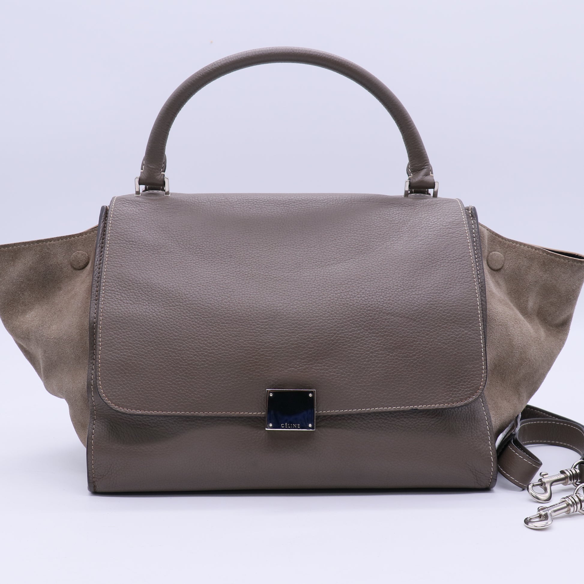 Leather Top Handle Bag B20305