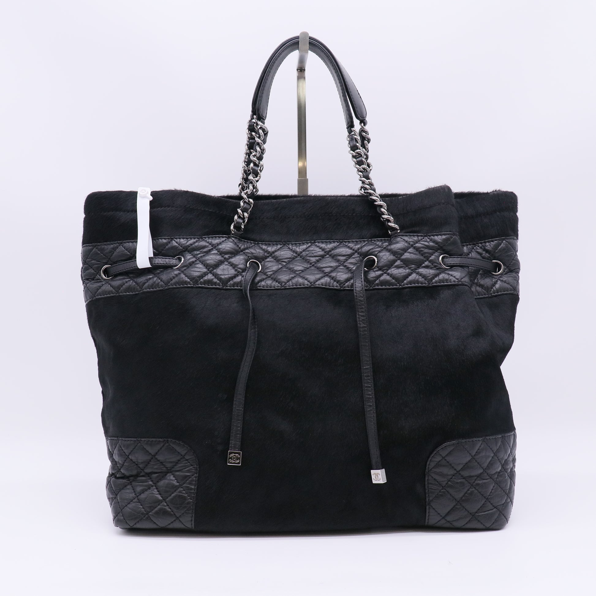 Chanel Miss Pony Drawstring Tote Bag B23755
