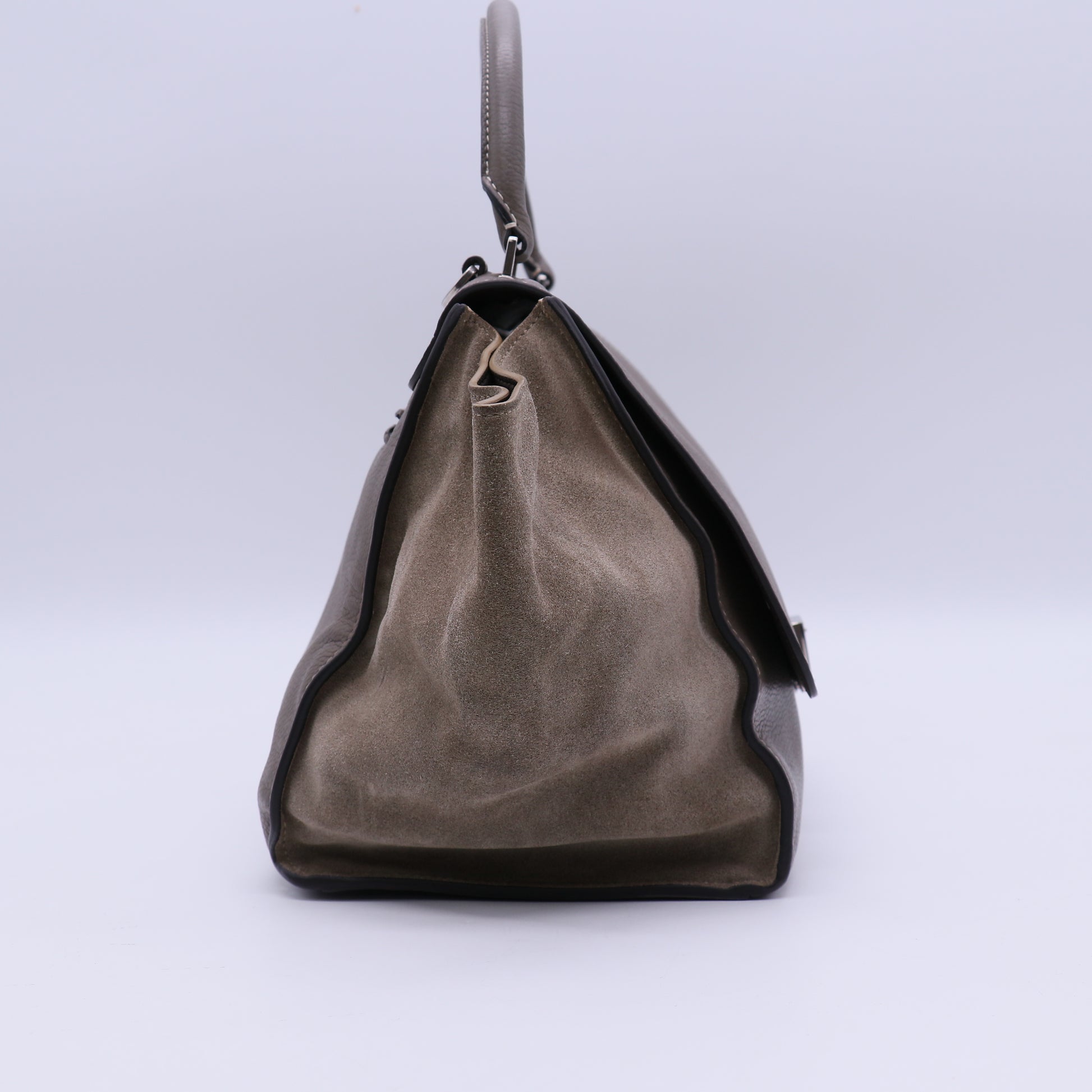Leather Top Handle Bag B20305