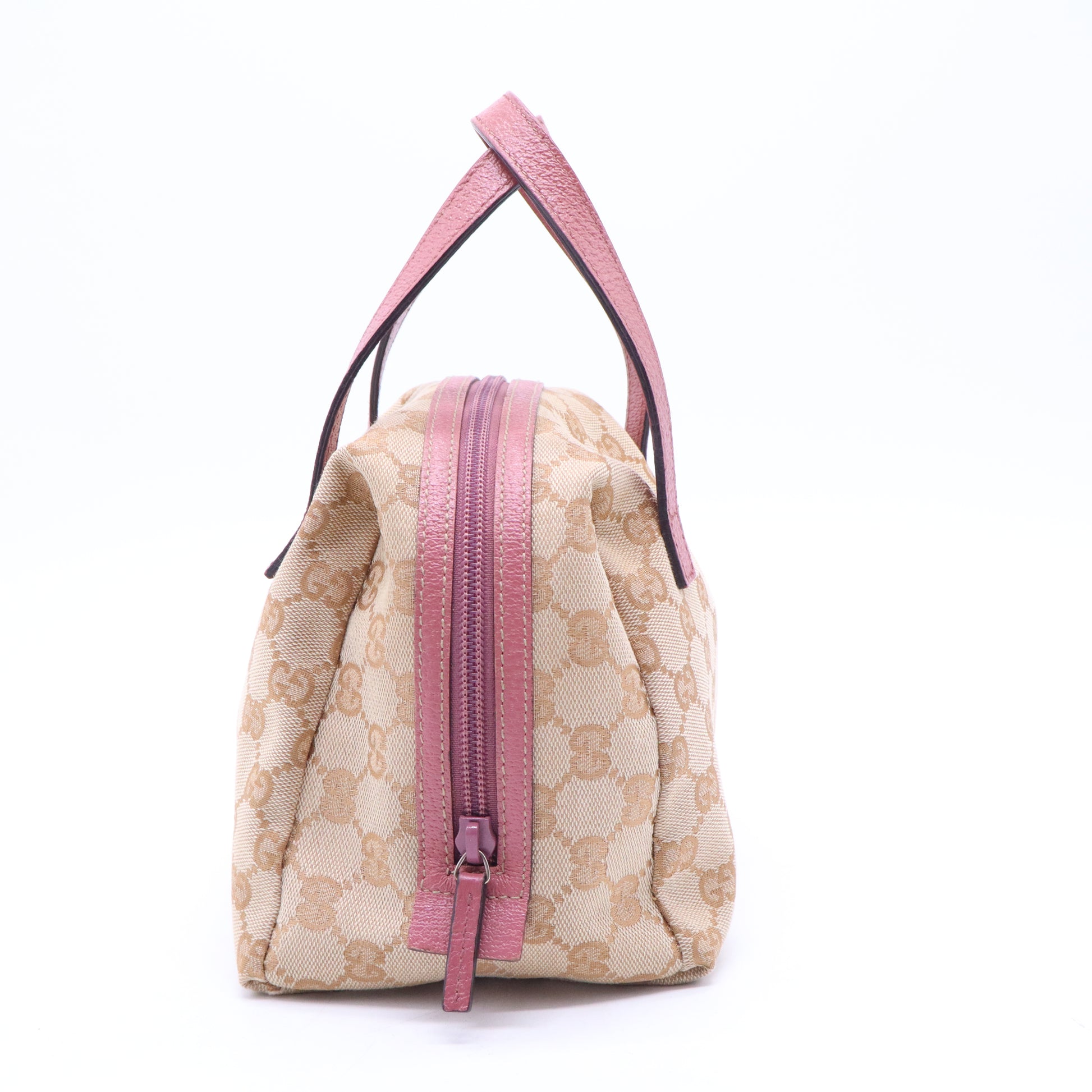 GG Canvas and Leather Mini Dome Bag B21298