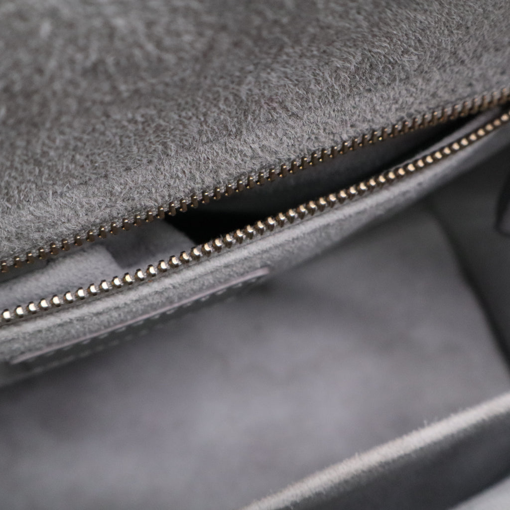 Ultra Matte Calfskin Cannage Small My ABCDior Lady Dior Gray TWINS LDJ3231