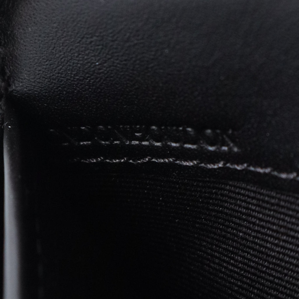 Porter Continental Wallet Leather and House Check Canvas Long