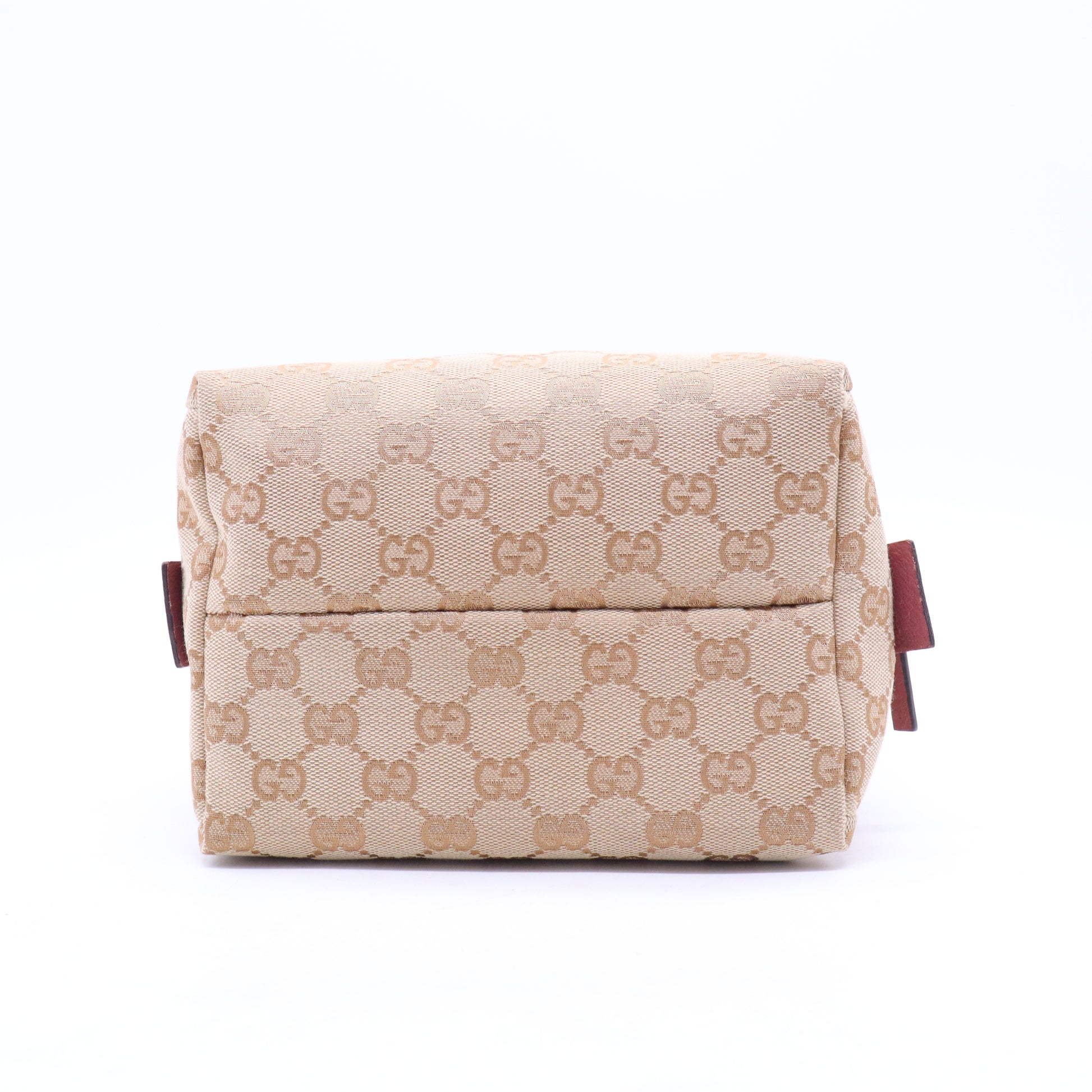 GG Canvas and Leather Mini Dome Bag B21298