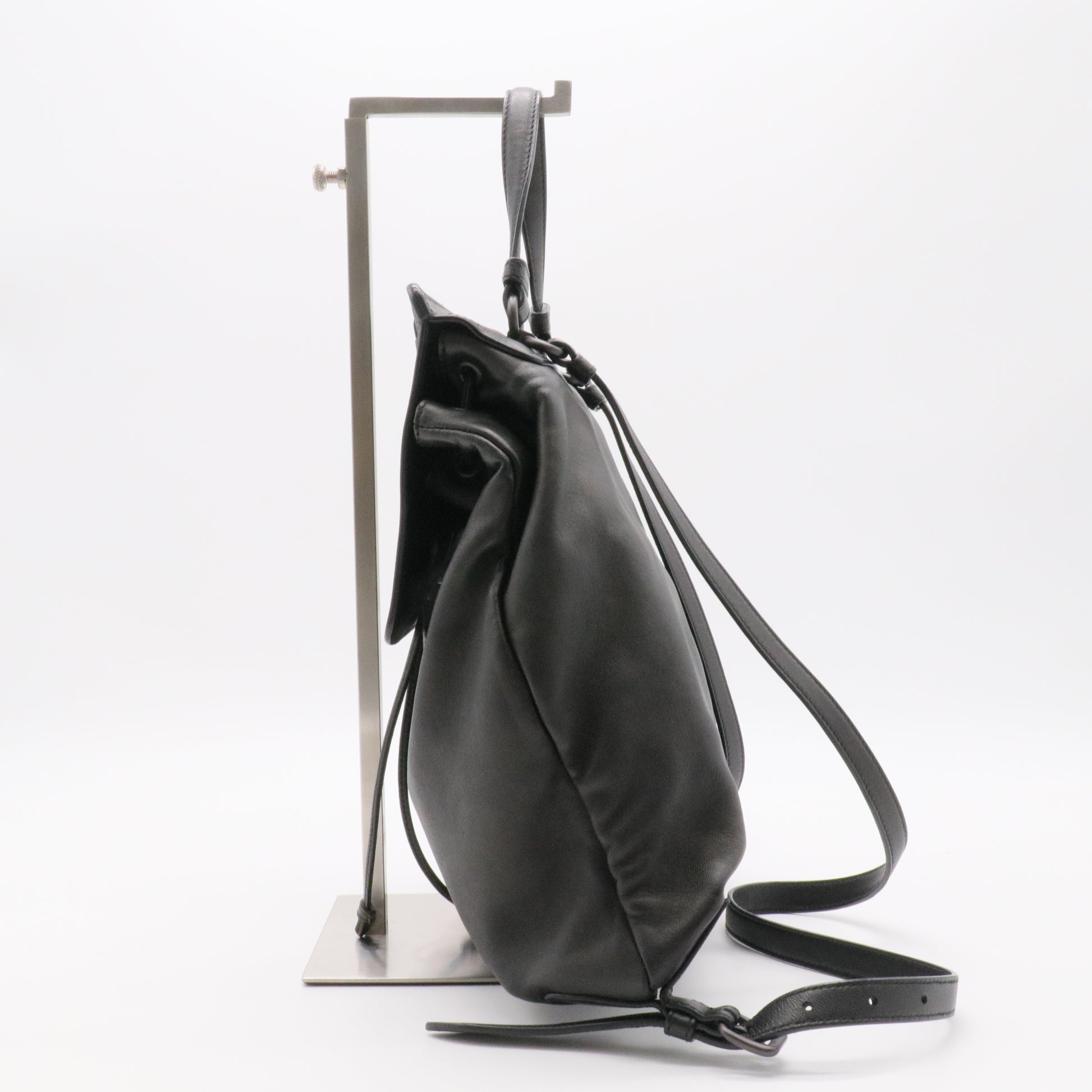 Nappa Intrecciato Backpack Nero