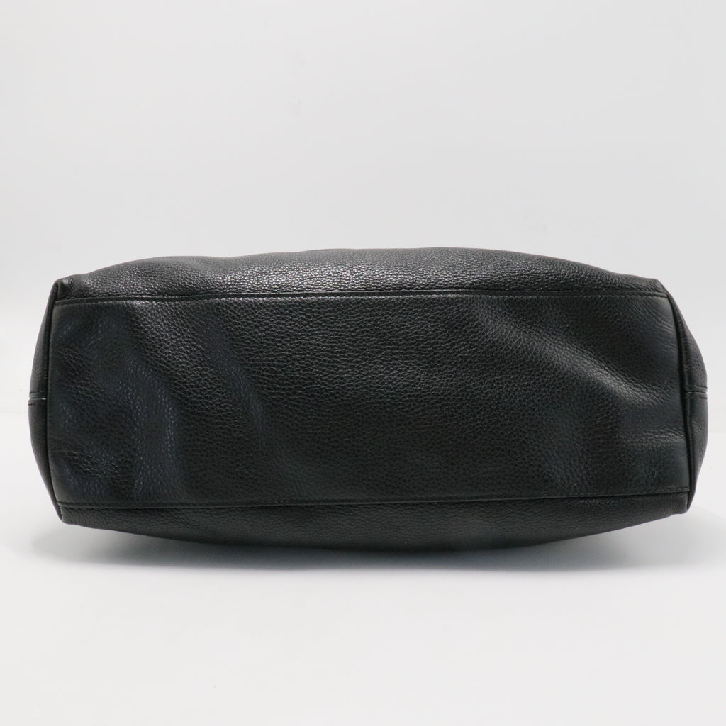 Soho Chain Strap Shoulder Bag Leather Medium