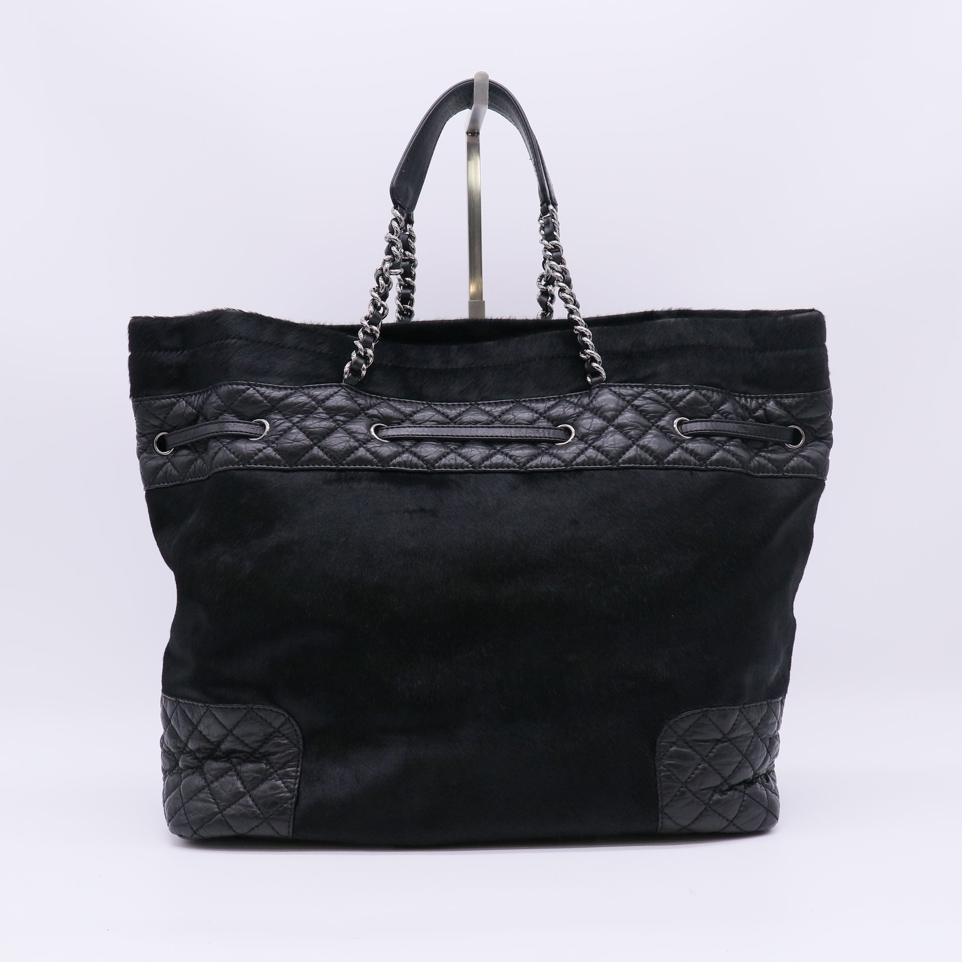 Chanel Miss Pony Drawstring Tote Bag B23755