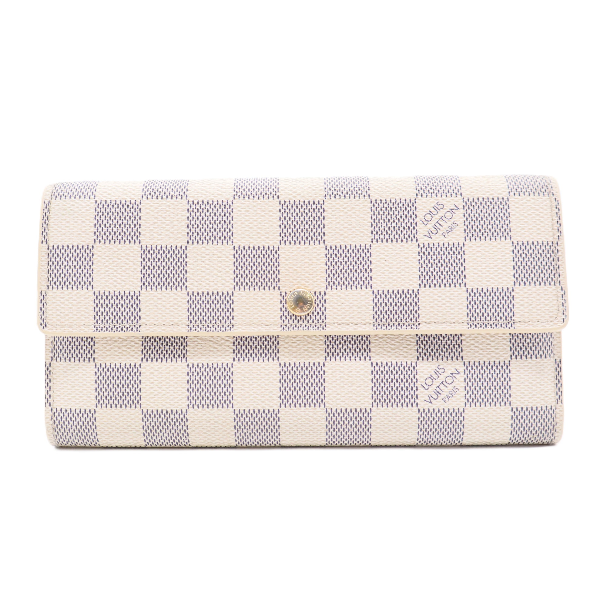 Damier Azur Canvas Sarah Wallet