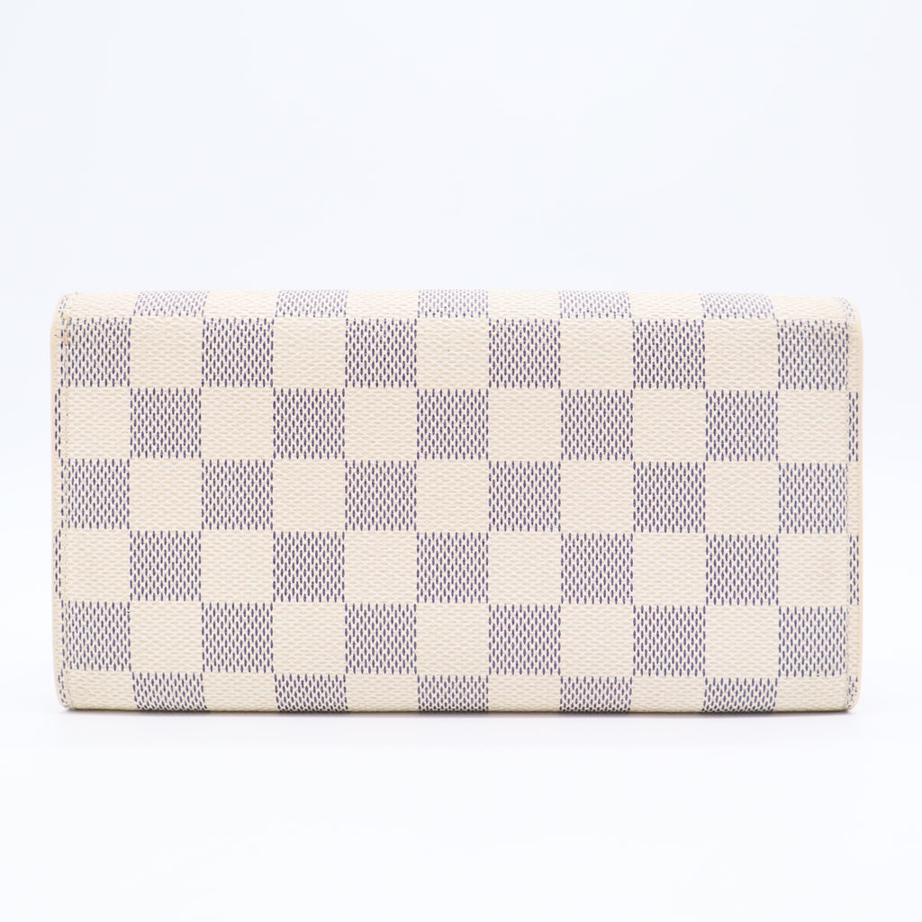 Damier Azur Canvas Sarah Wallet