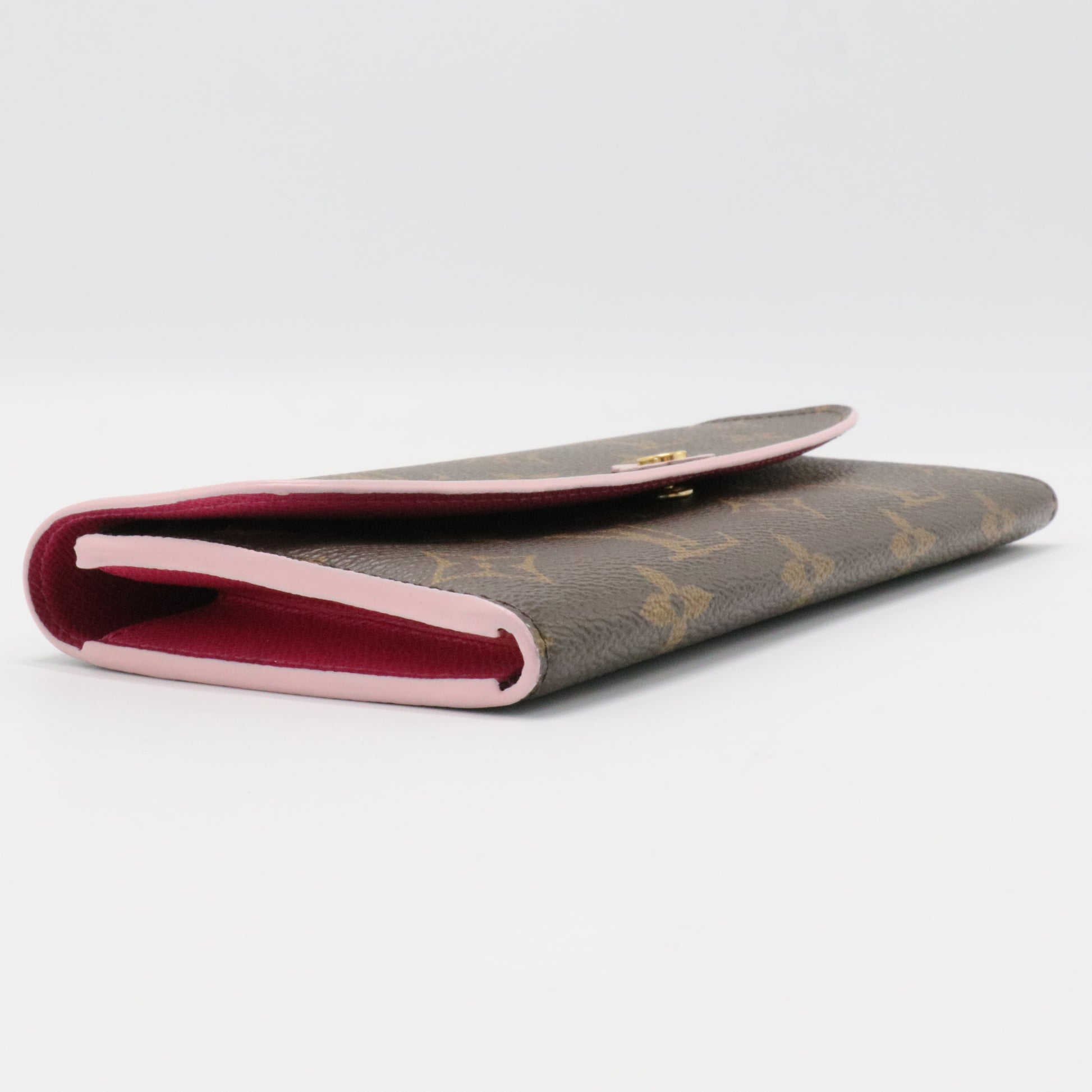 Louis Vuitton Bloom Flower Emilie Monogram Canvas Wallet
