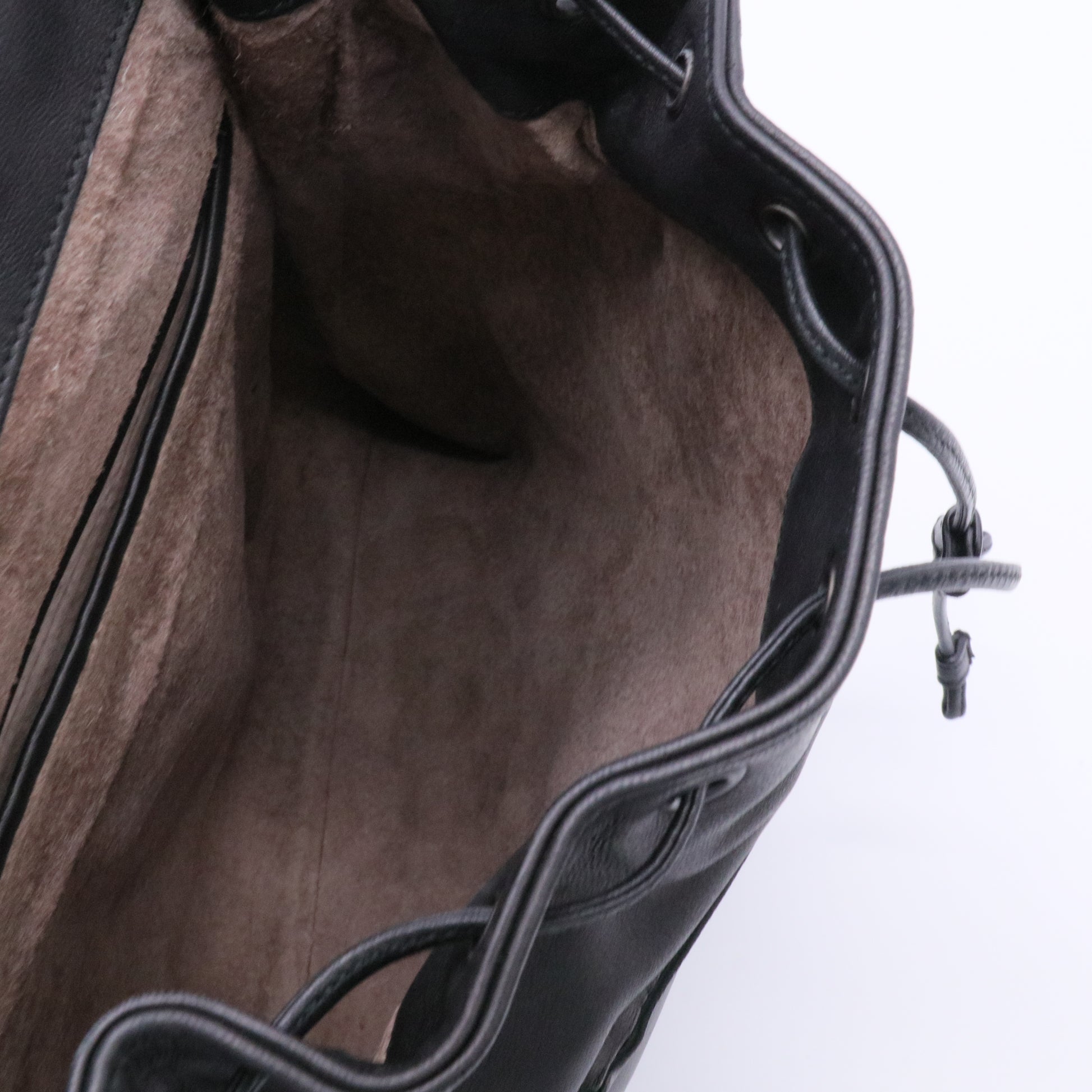 Nappa Intrecciato Backpack Nero