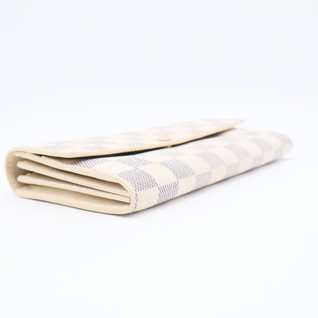 Damier Azur Canvas Sarah Wallet