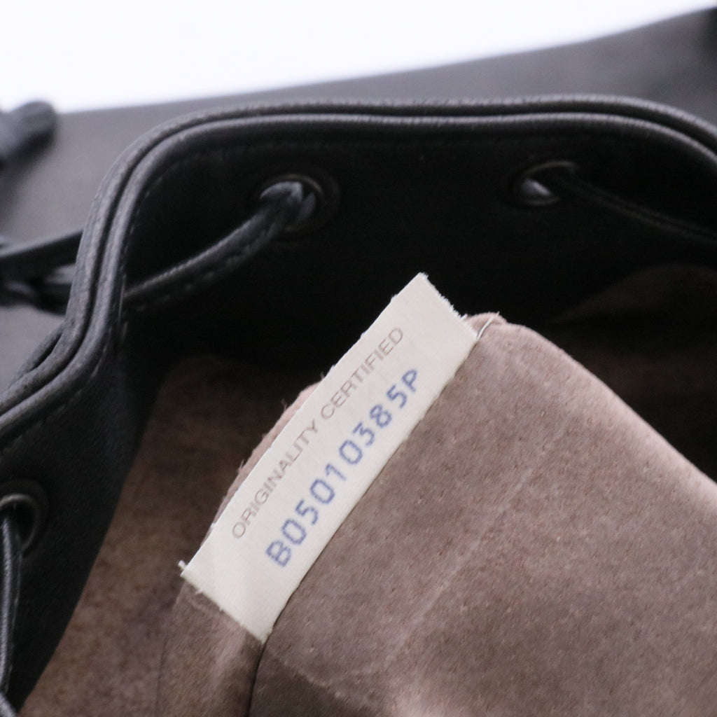 Nappa Intrecciato Backpack Nero