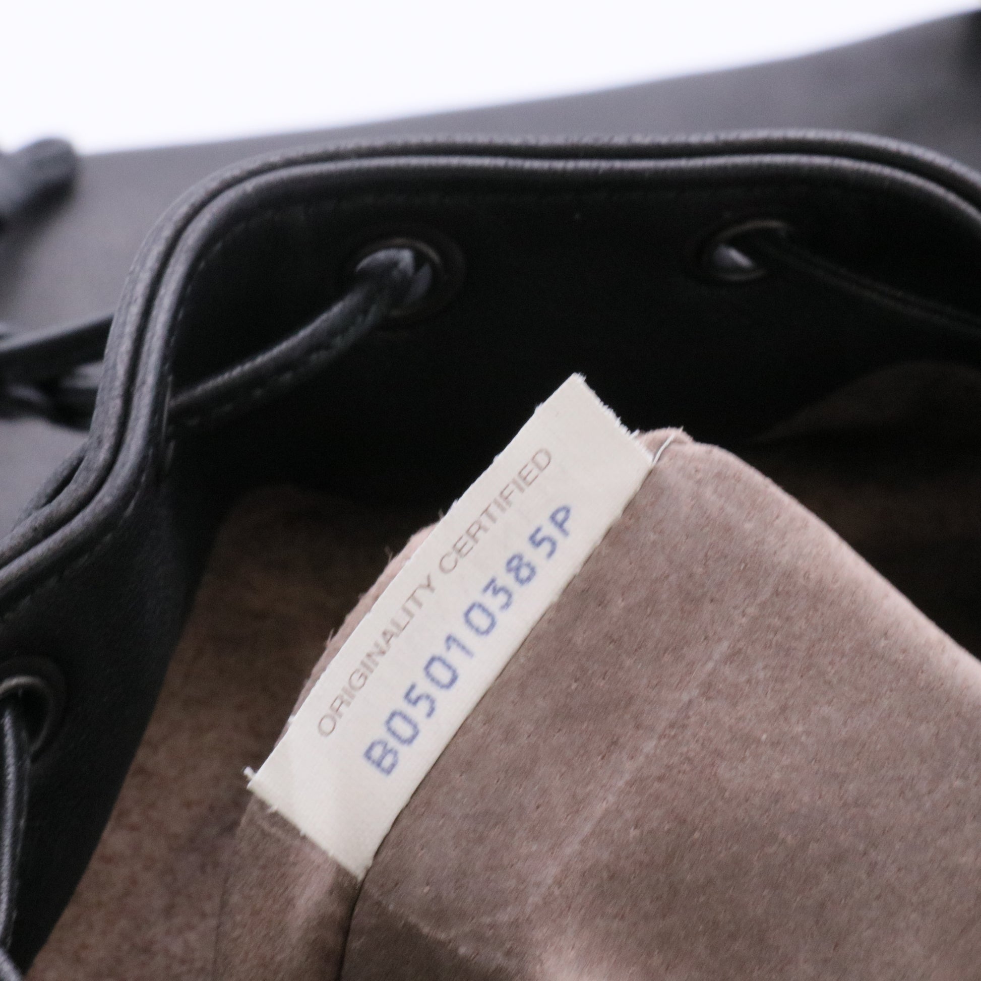 Nappa Intrecciato Backpack Nero