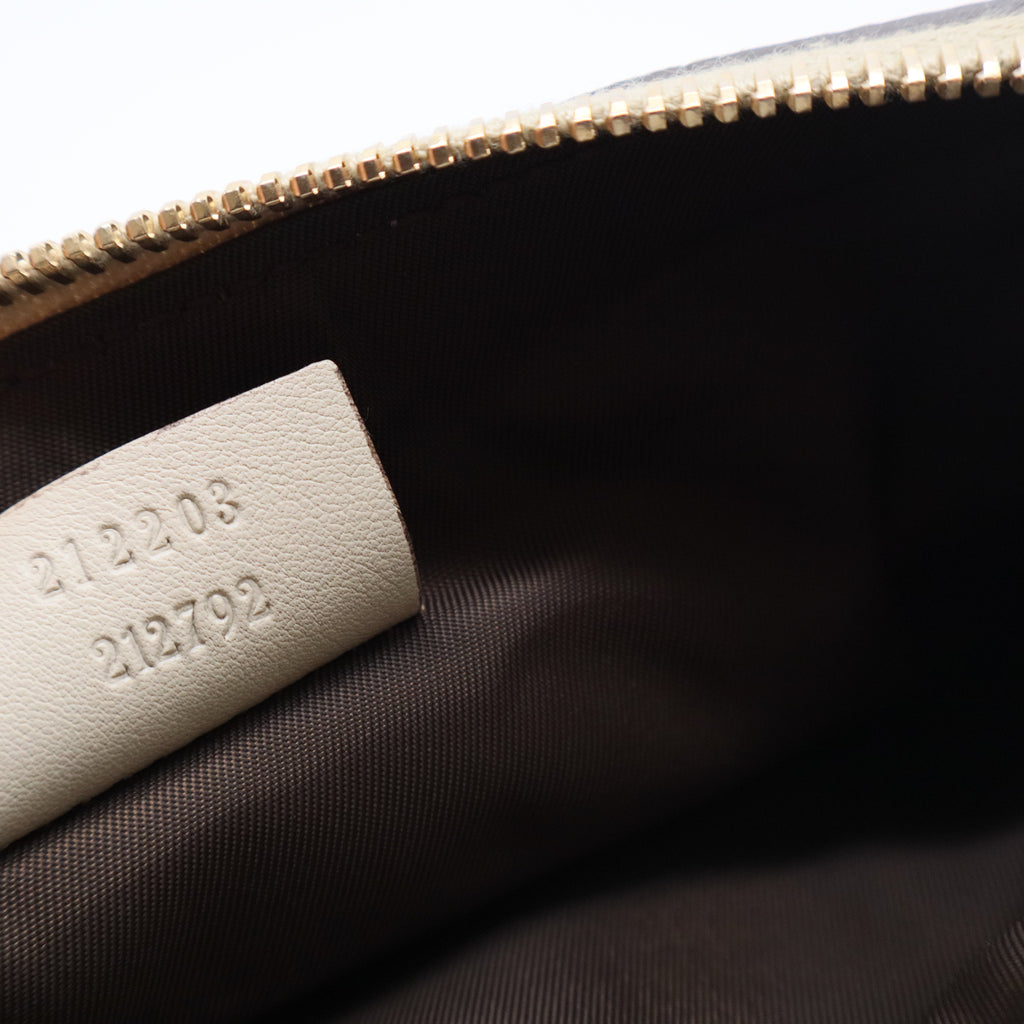 Guccissima Leather Interlocking G Wristlet Clutch