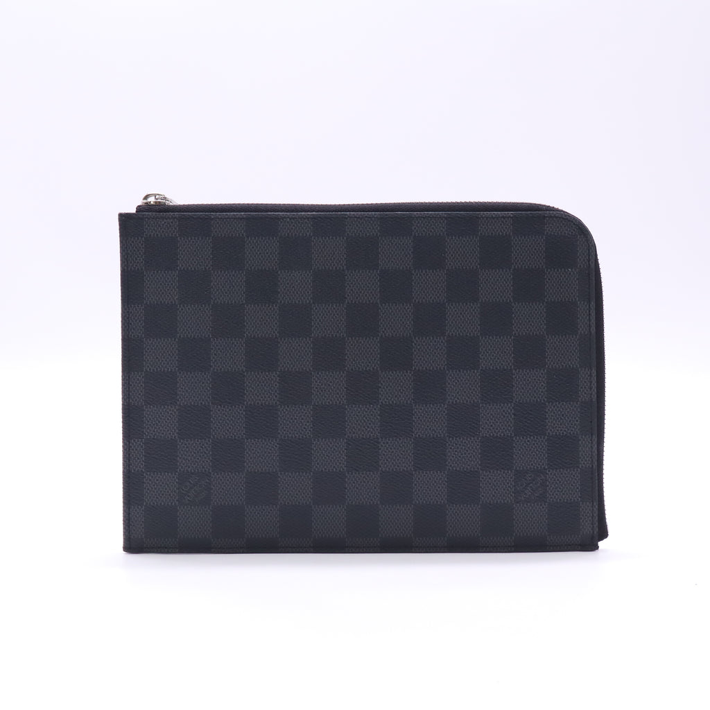 Louis Vuitton Pochette Jour GM in Damier Graphite Canvas W22801