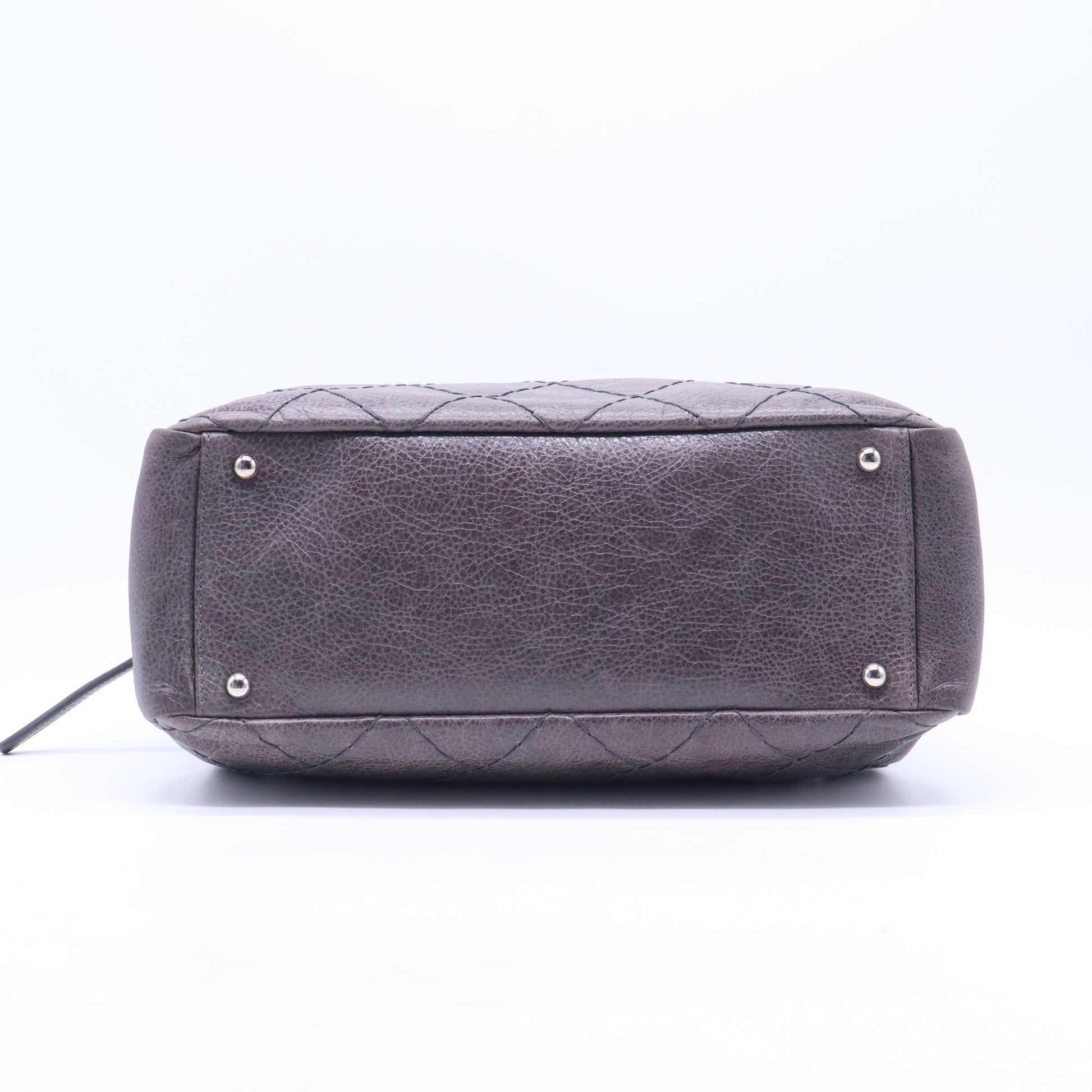Glazed Calfskin On the Road Zip Tote B20866