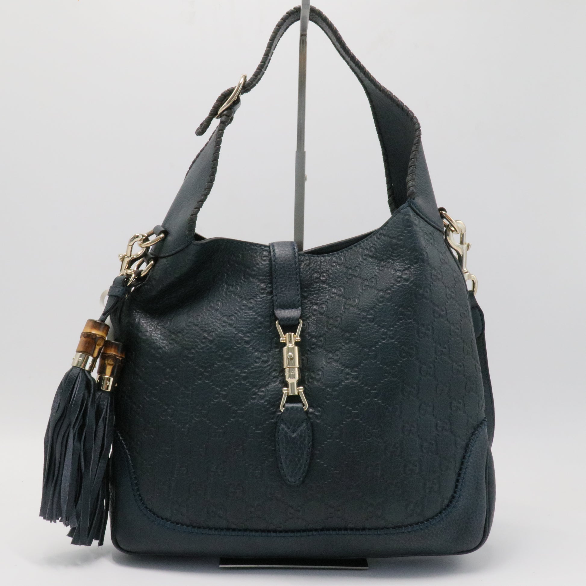 New Jackie Bag Guccissima Leather Medium