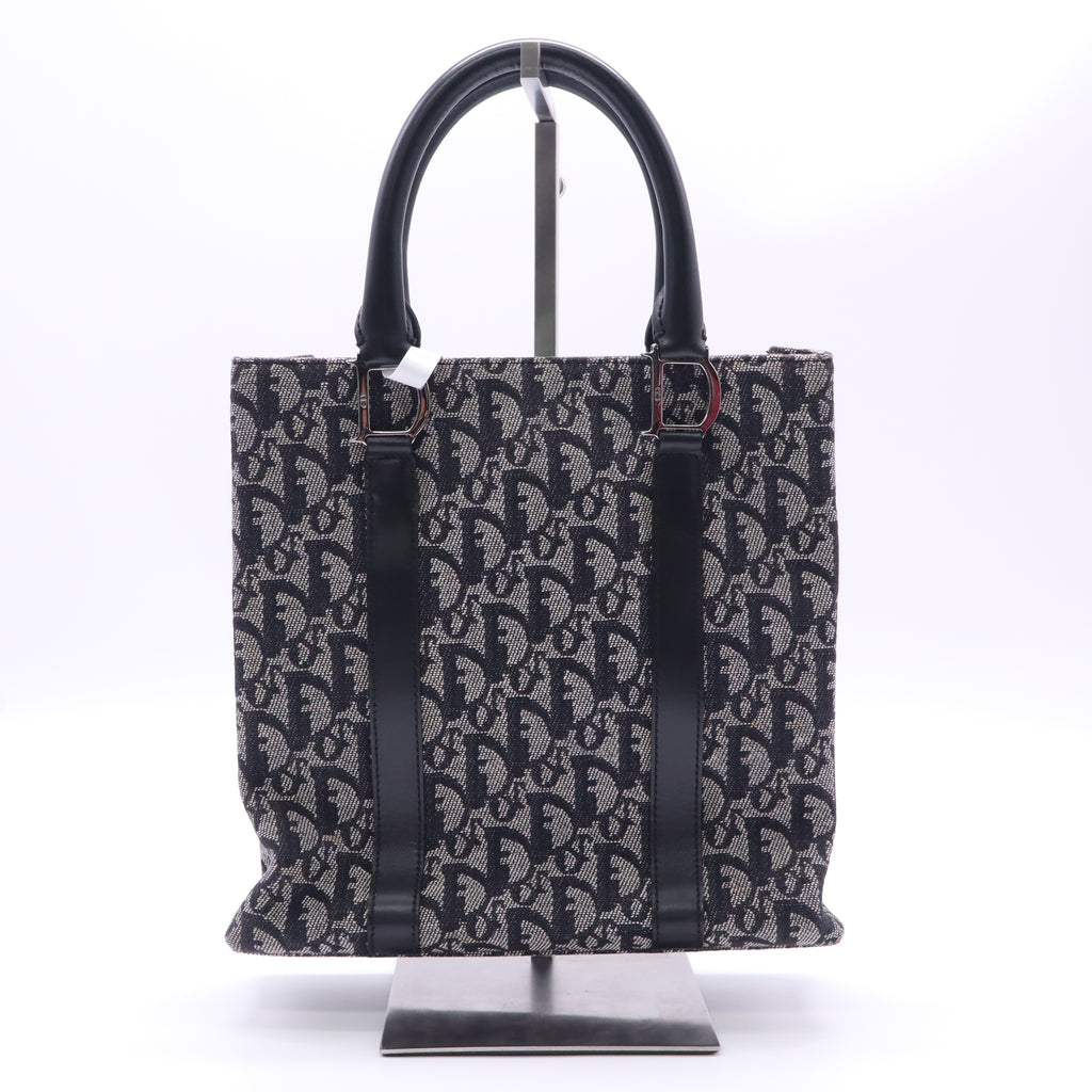 Christian Dior Diorissimo Trotter Canvas Vertical Tote Bag B23473