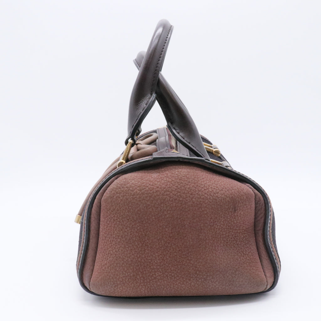 Tweed Handle Bag twins