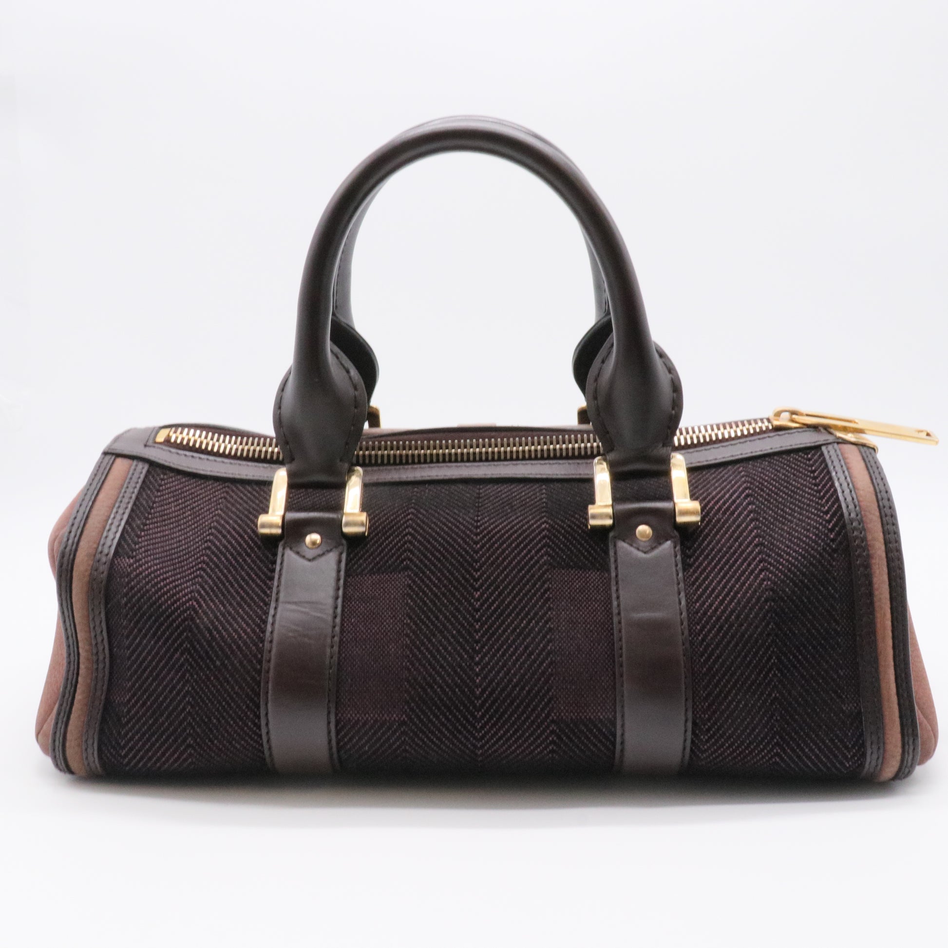 Tweed Handle Bag twins