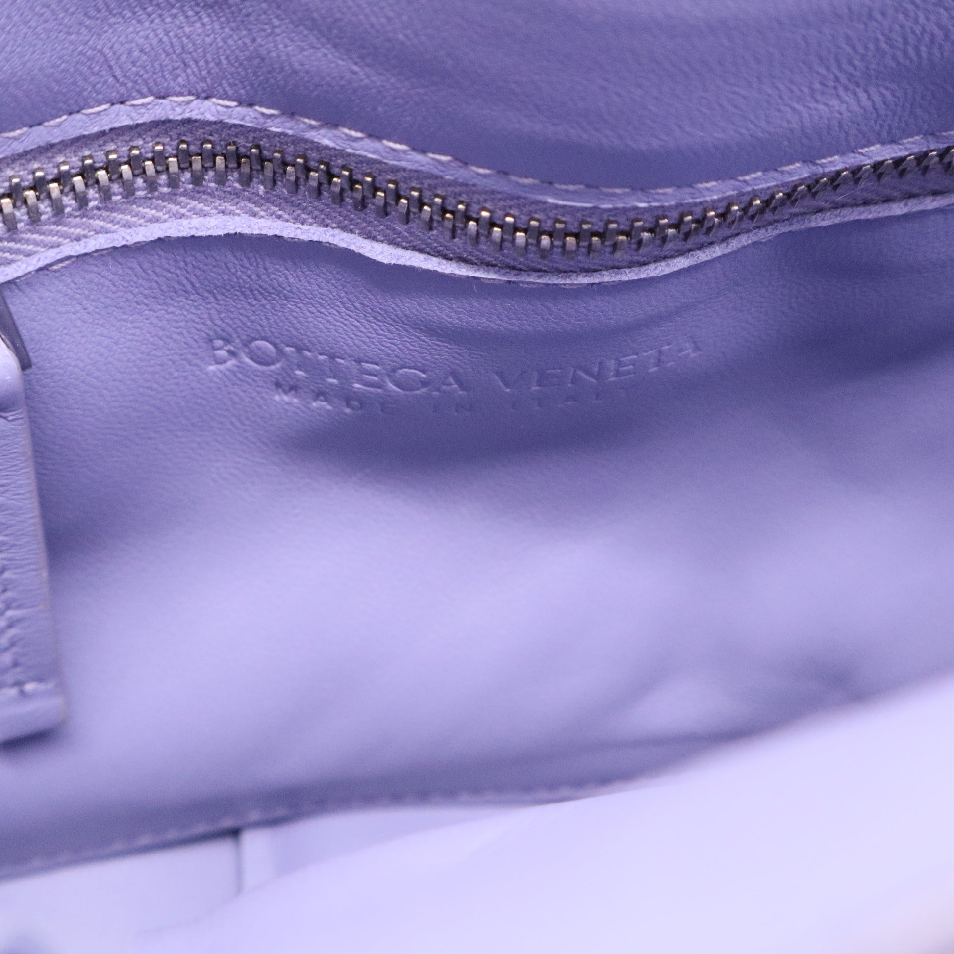 Nappa Maxi Intreccio Padded Cassette Crossbody Bag Lavender TWINS LDJ3230
