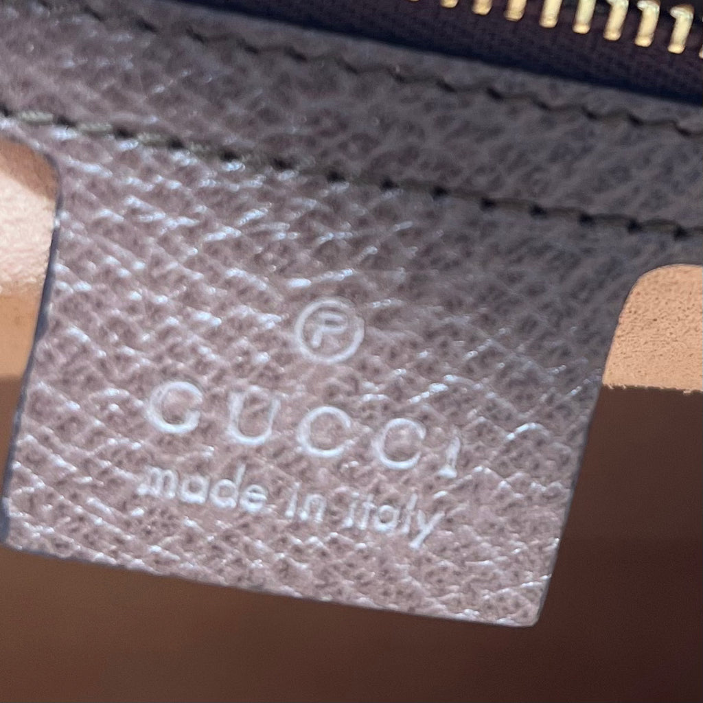 Beige GG Supreme Medium Ophidia Tote Bag Brown
