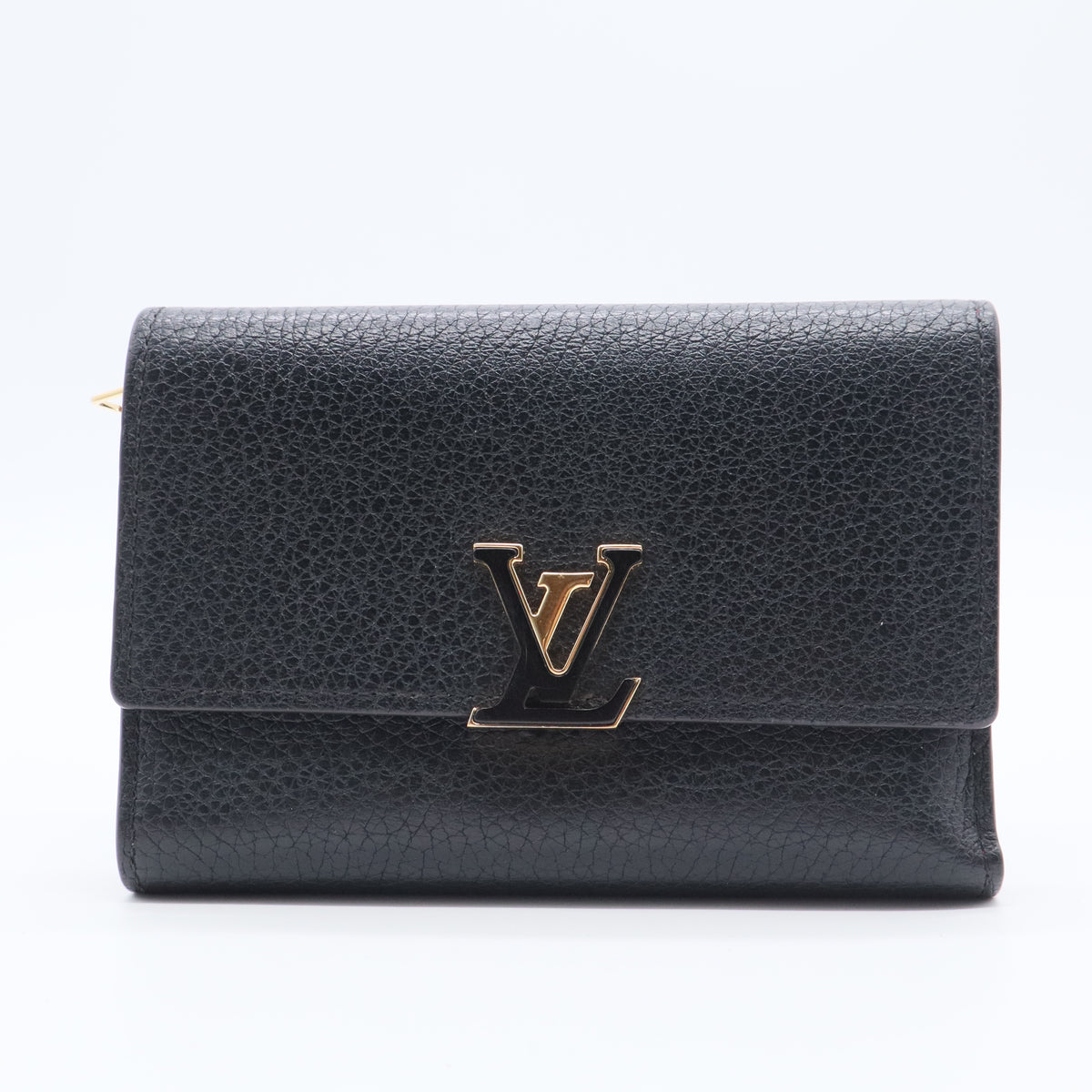 Taurillon Capucines Compact Wallet