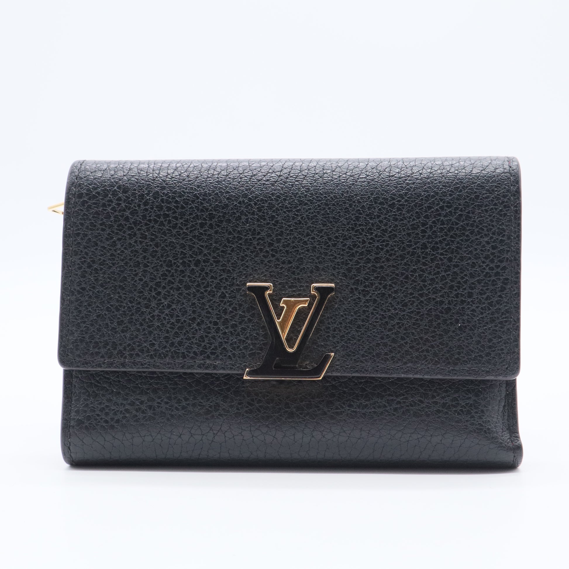 Taurillon Capucines Compact Wallet