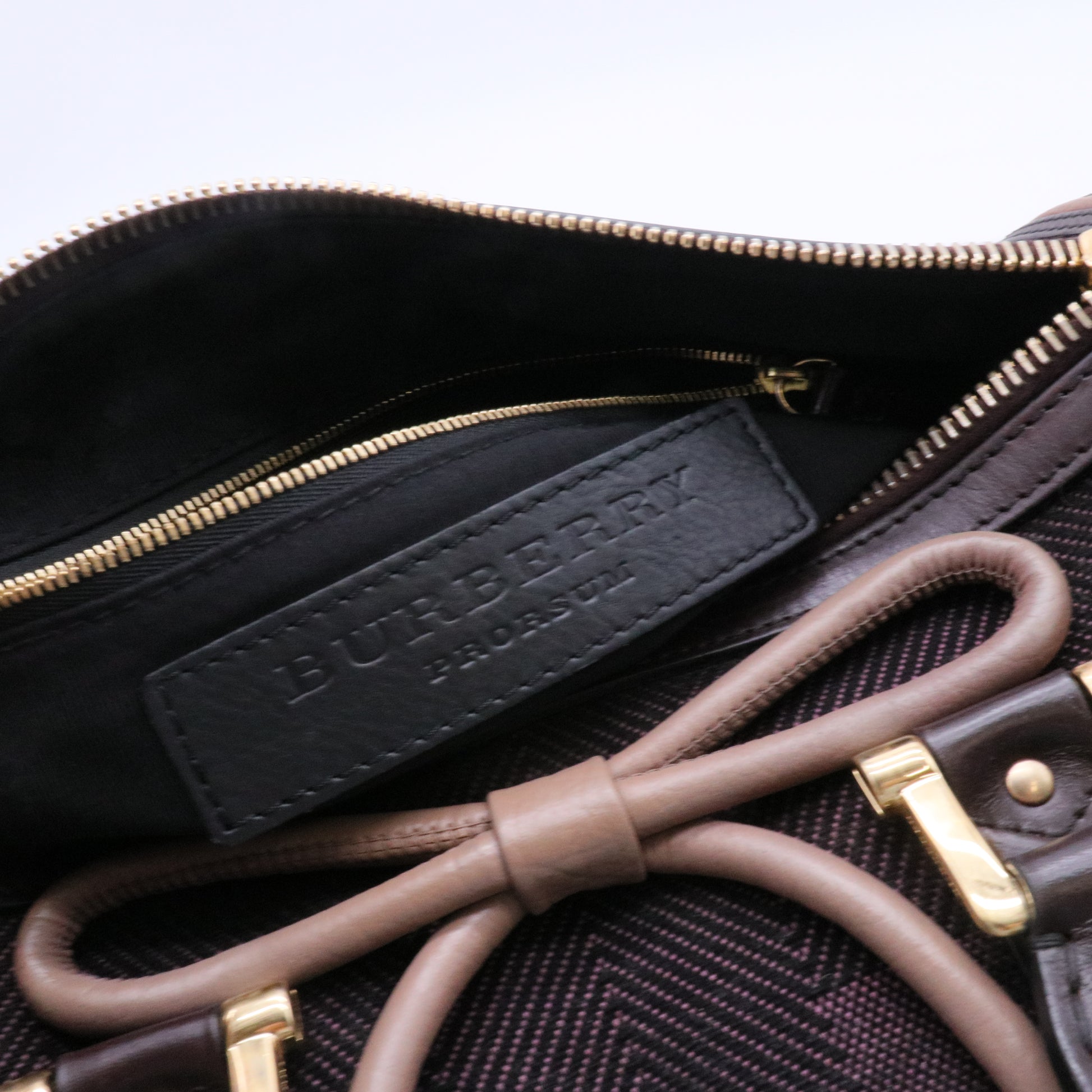 Tweed Handle Bag twins