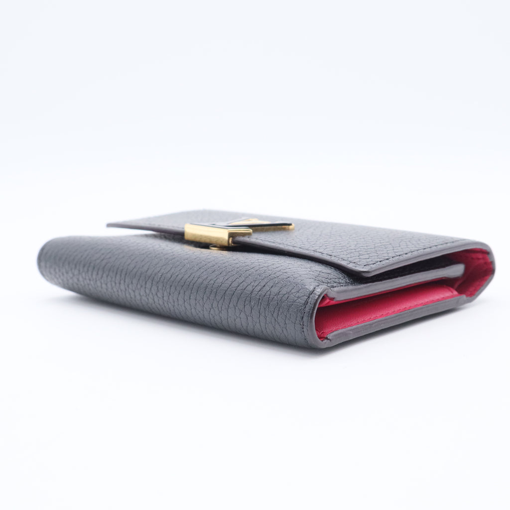 Taurillon Capucines Compact Wallet