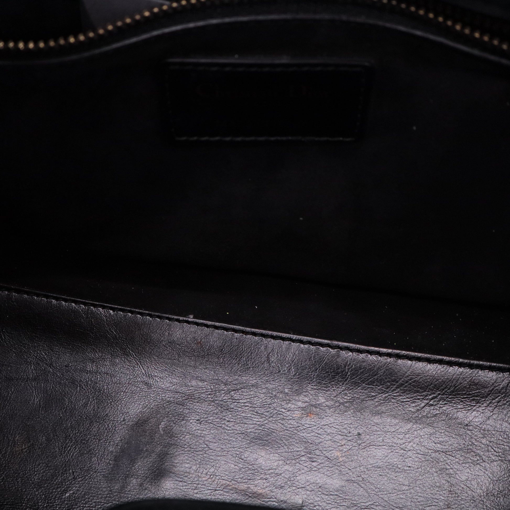 Vintage Lady Dior Bag Cannage Quilt Patent Medium Twins LDJ3171