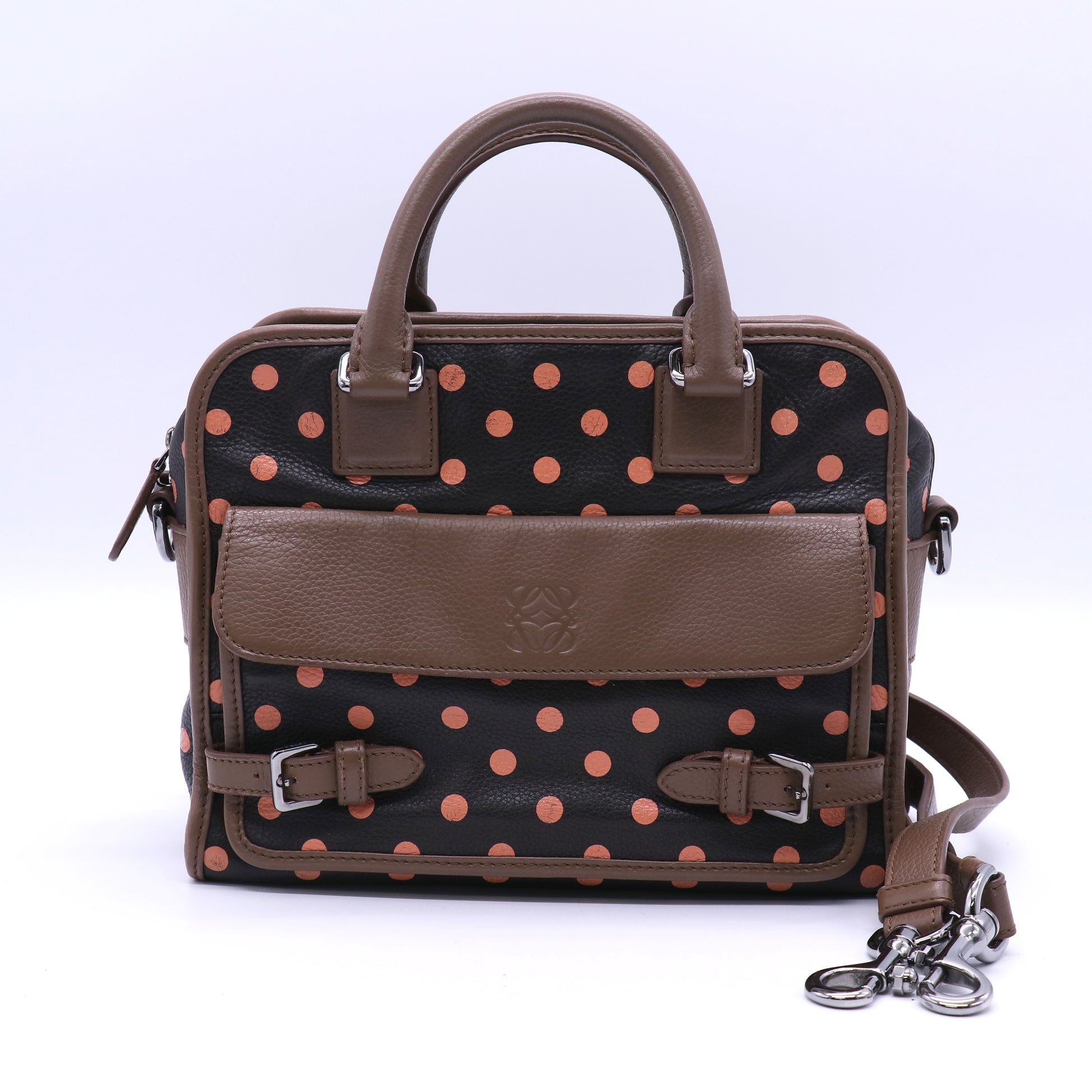 Flamenco Brown Leopard Harako Crossbody B21090