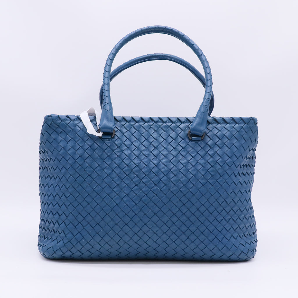 Bottega Veneta Brick Intrecciato Leather Tote Bag B23649