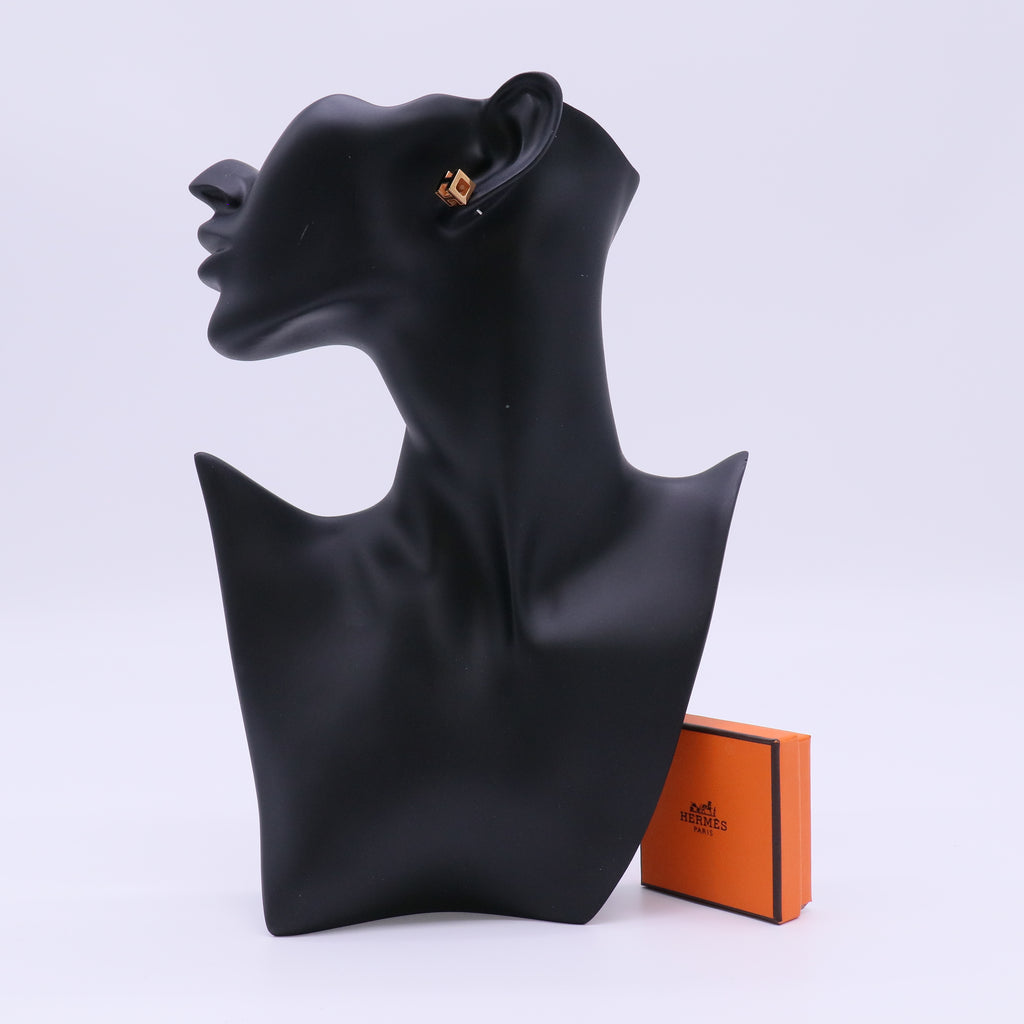 Hermès "Cage d'H" (H Cube) earrings W22103
