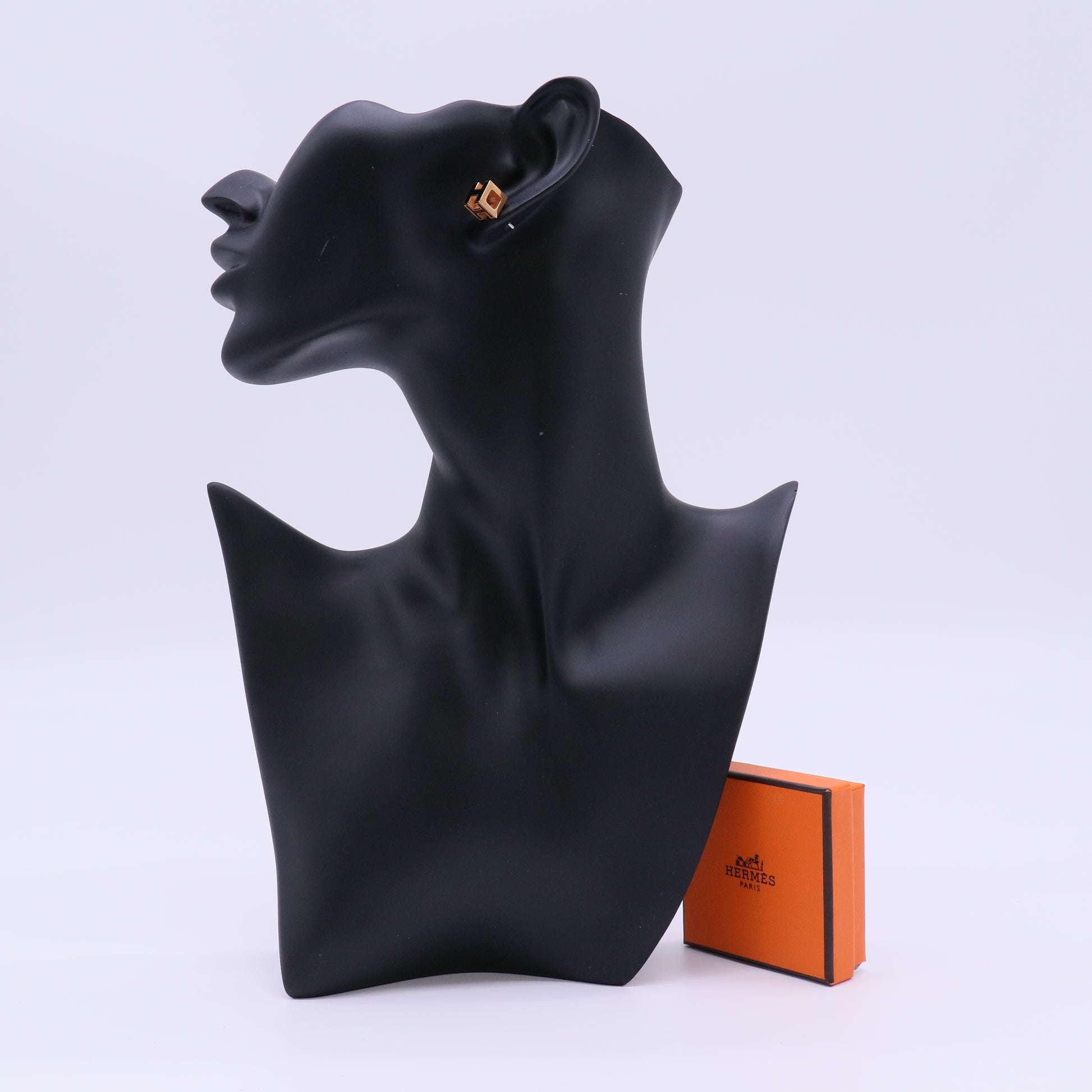 Hermès "Cage d'H" (H Cube) earrings W22103