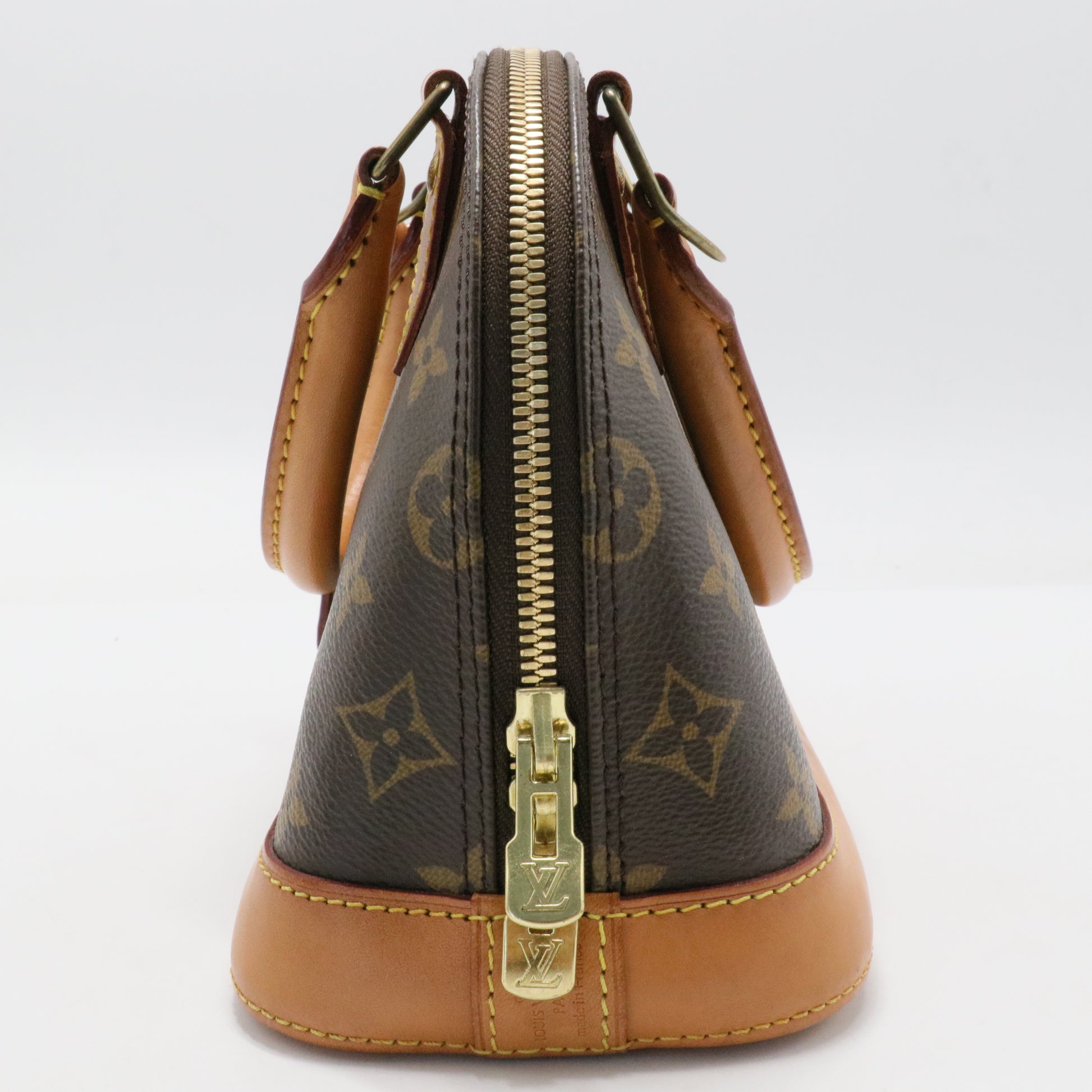 Alma Handbag Monogram Canvas BB