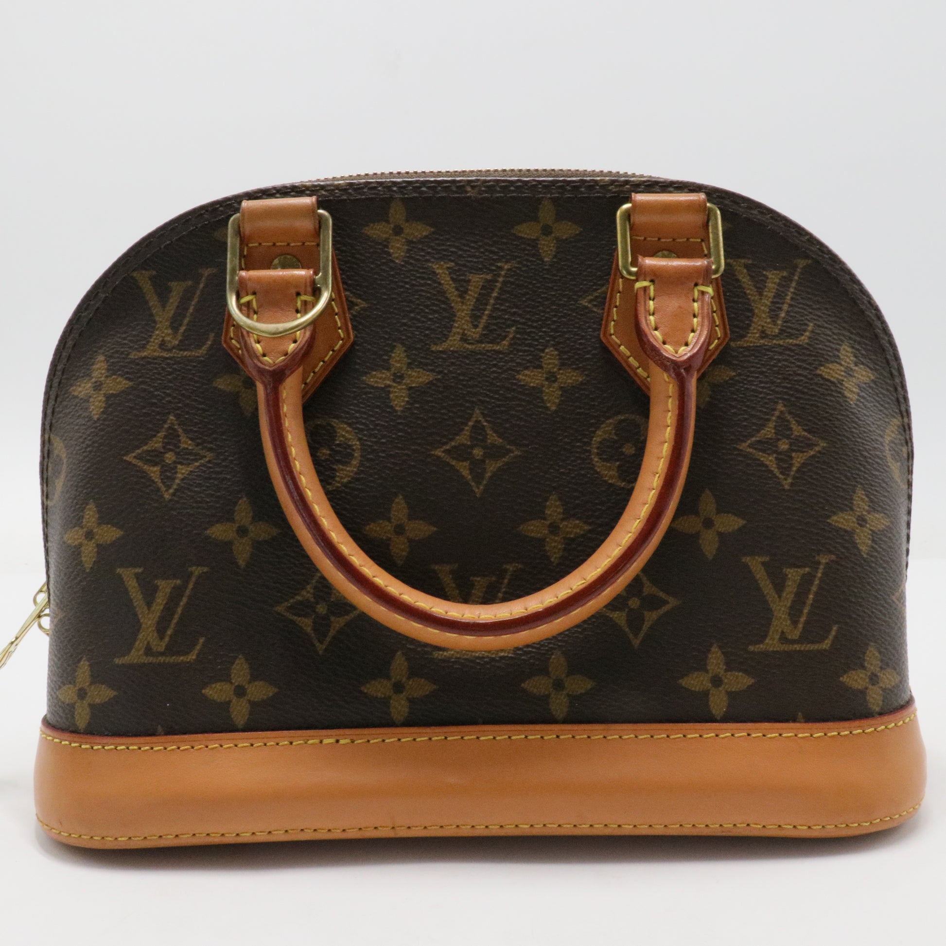 Alma Handbag Monogram Canvas BB