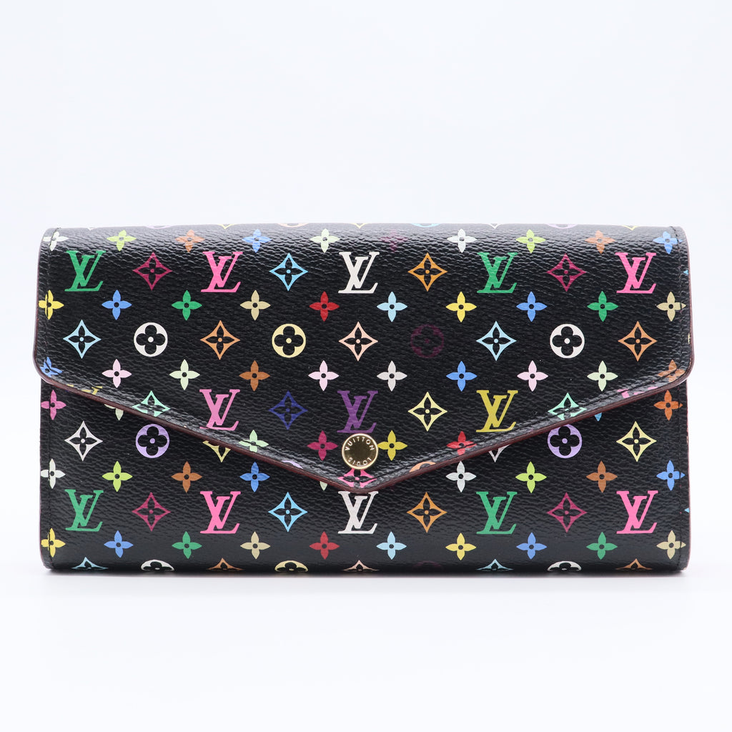 Monogram Multicolor Sarah Wallet NM Black Grenade