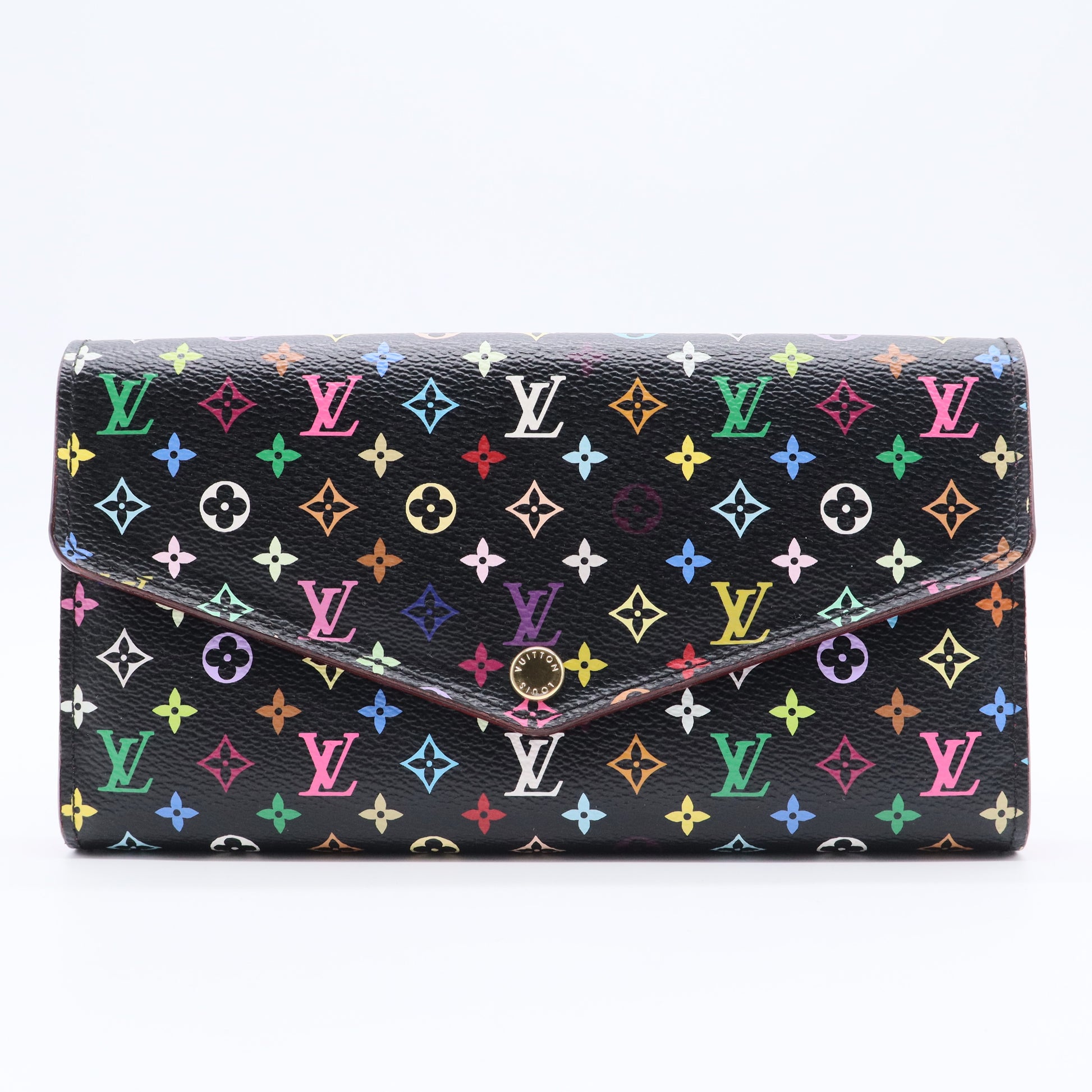 Monogram Multicolor Sarah Wallet NM Black Grenade