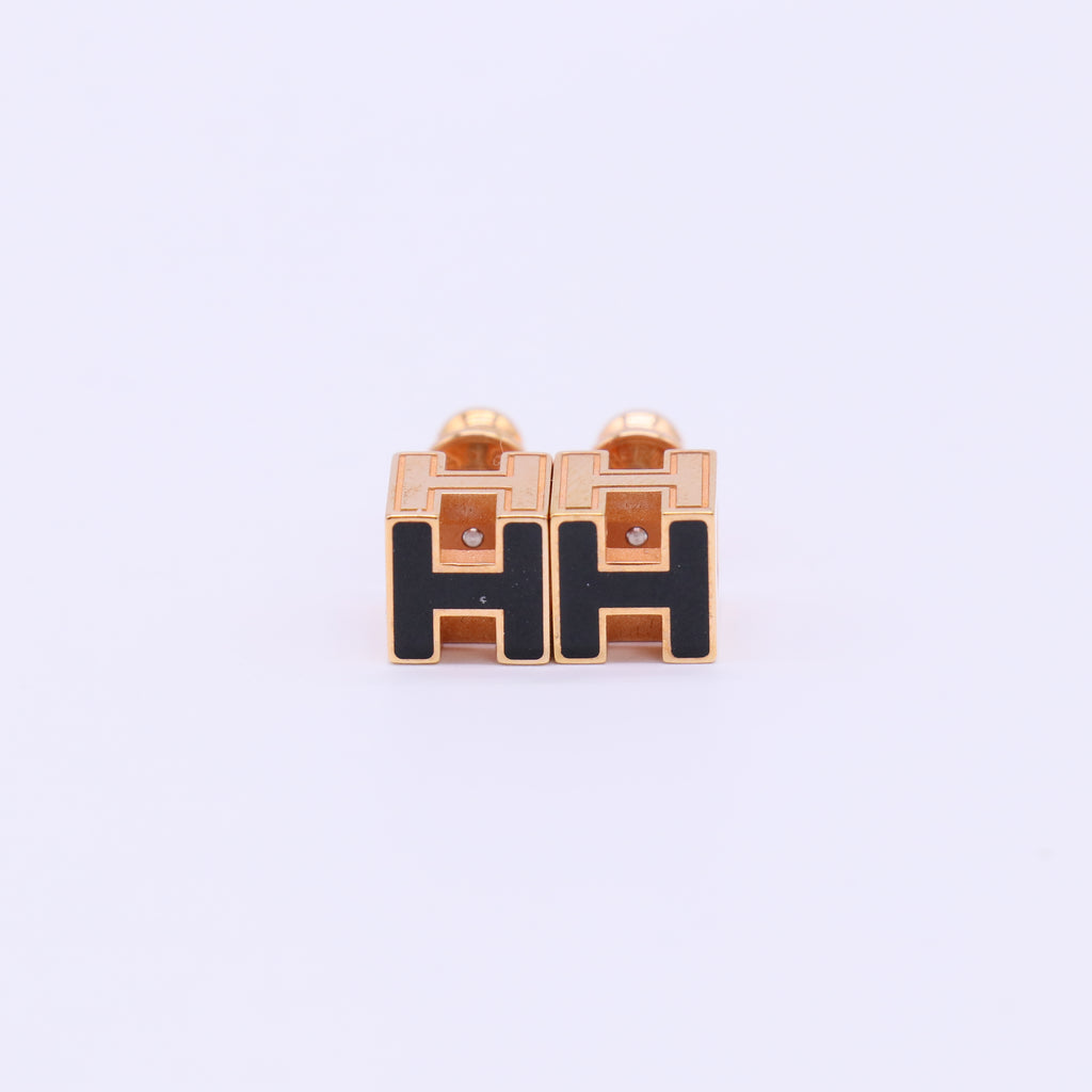 Hermès "Cage d'H" (H Cube) earrings W22103
