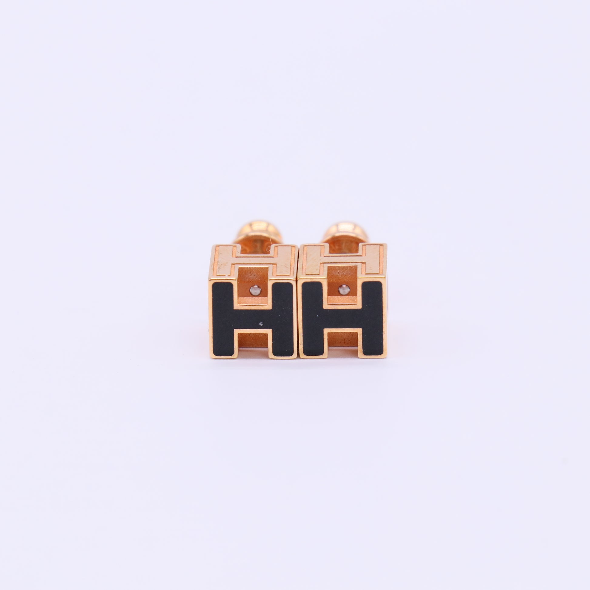 Hermès "Cage d'H" (H Cube) earrings W22103
