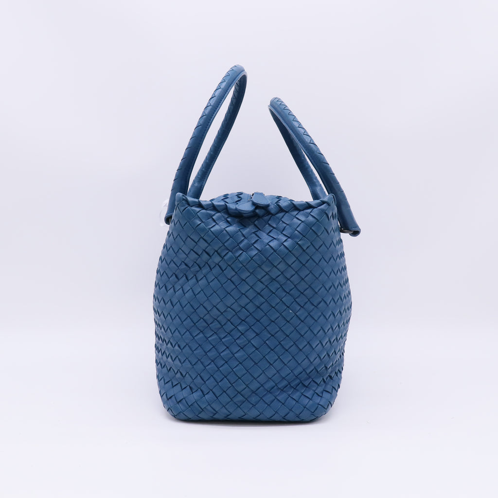 Bottega Veneta Brick Intrecciato Leather Tote Bag B23649