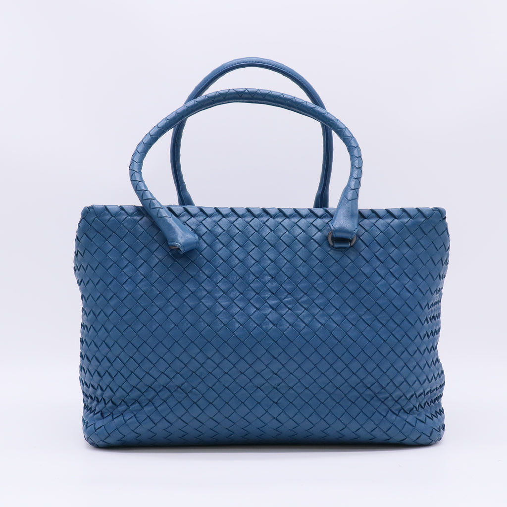 Bottega Veneta Brick Intrecciato Leather Tote Bag B23649