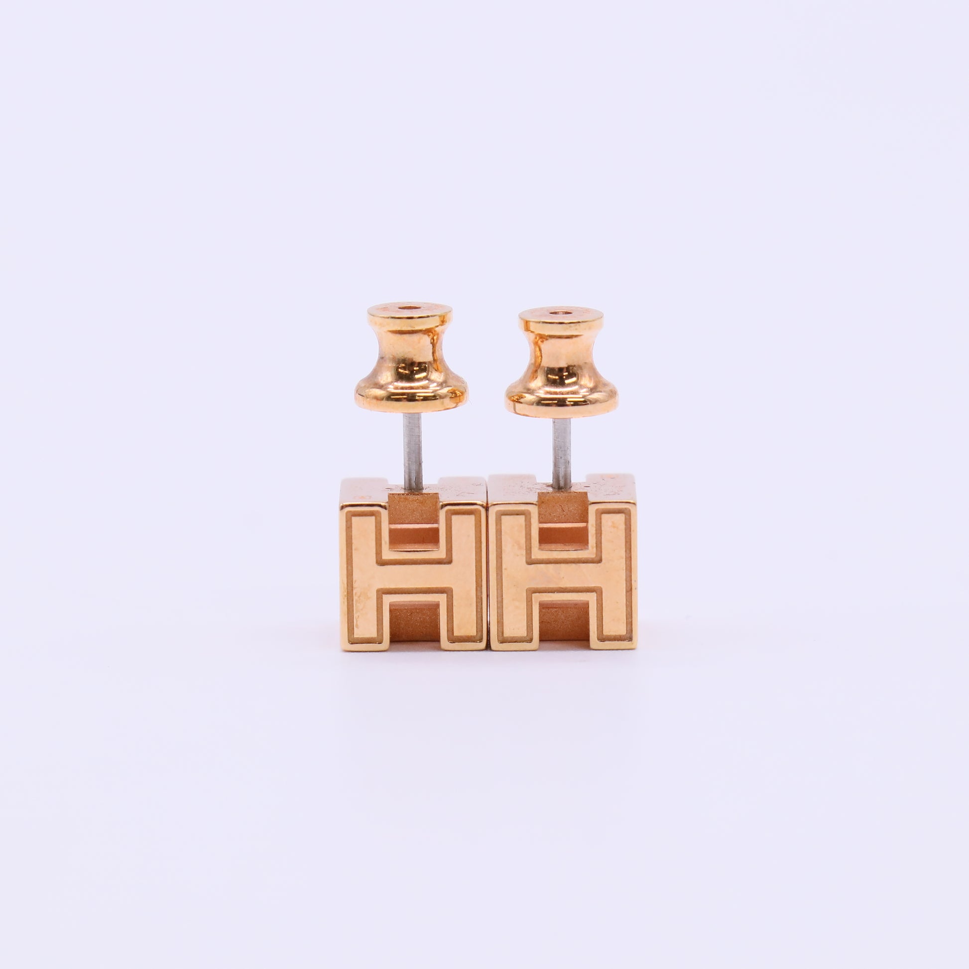 Hermès "Cage d'H" (H Cube) earrings W22103